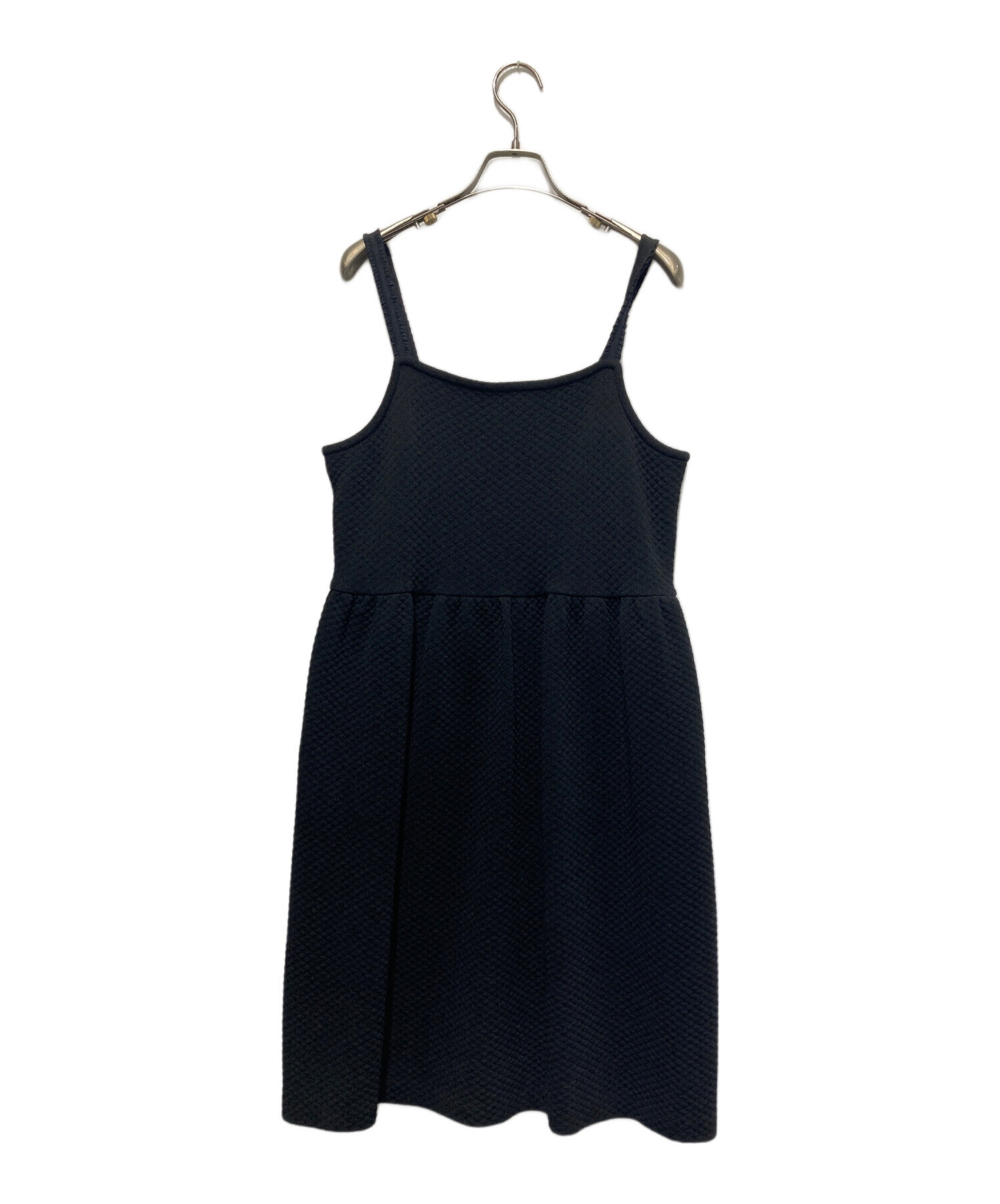 中古・古着通販】Rene (ルネ) キャミソールワンピース ブラック サイズ