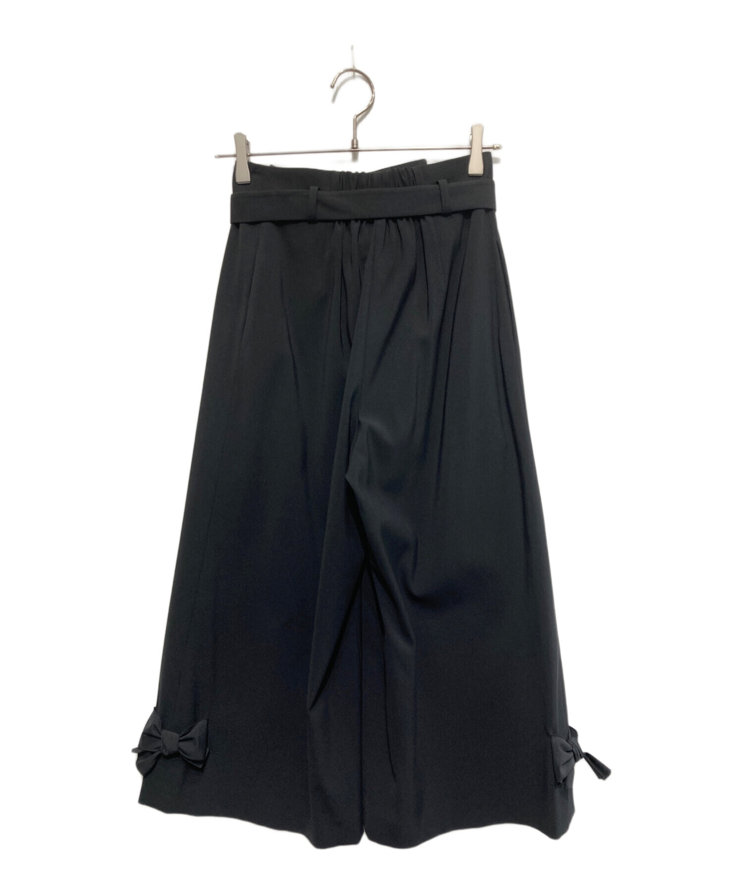 中古・古着通販】M'S GRACY (エムズグレイシー) リボンワイドパンツ