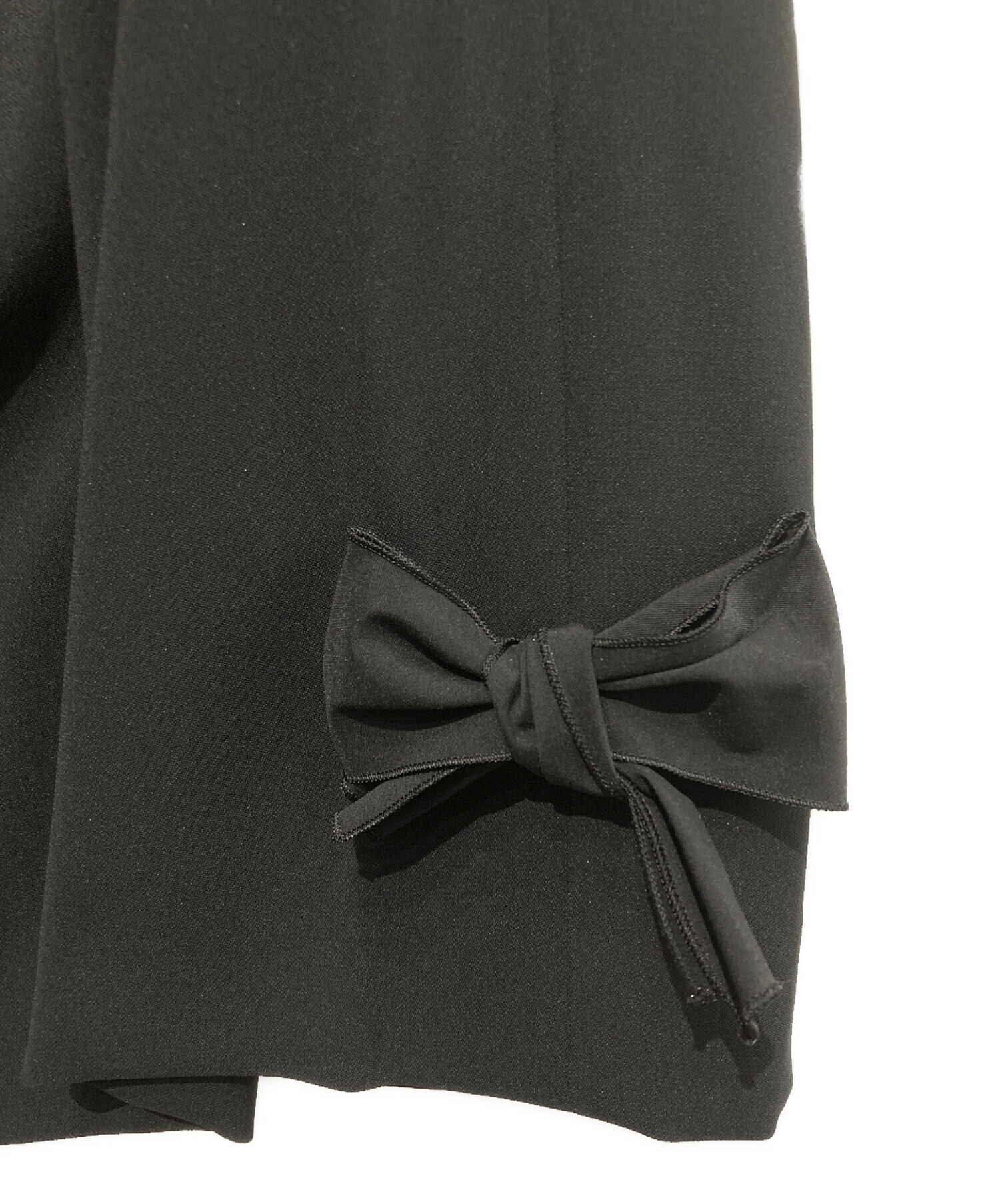 中古・古着通販】M'S GRACY (エムズグレイシー) リボンワイドパンツ