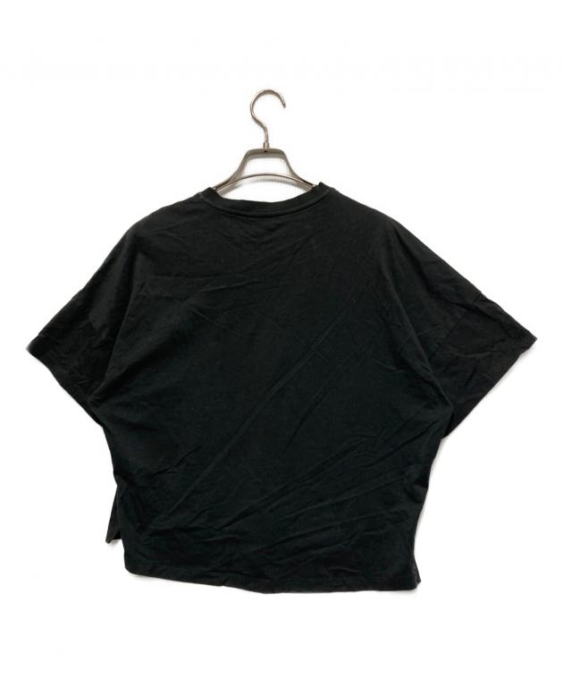 中古・古着通販】LOEWE (ロエベ) アナグラム刺繍Tシャツ ブラック