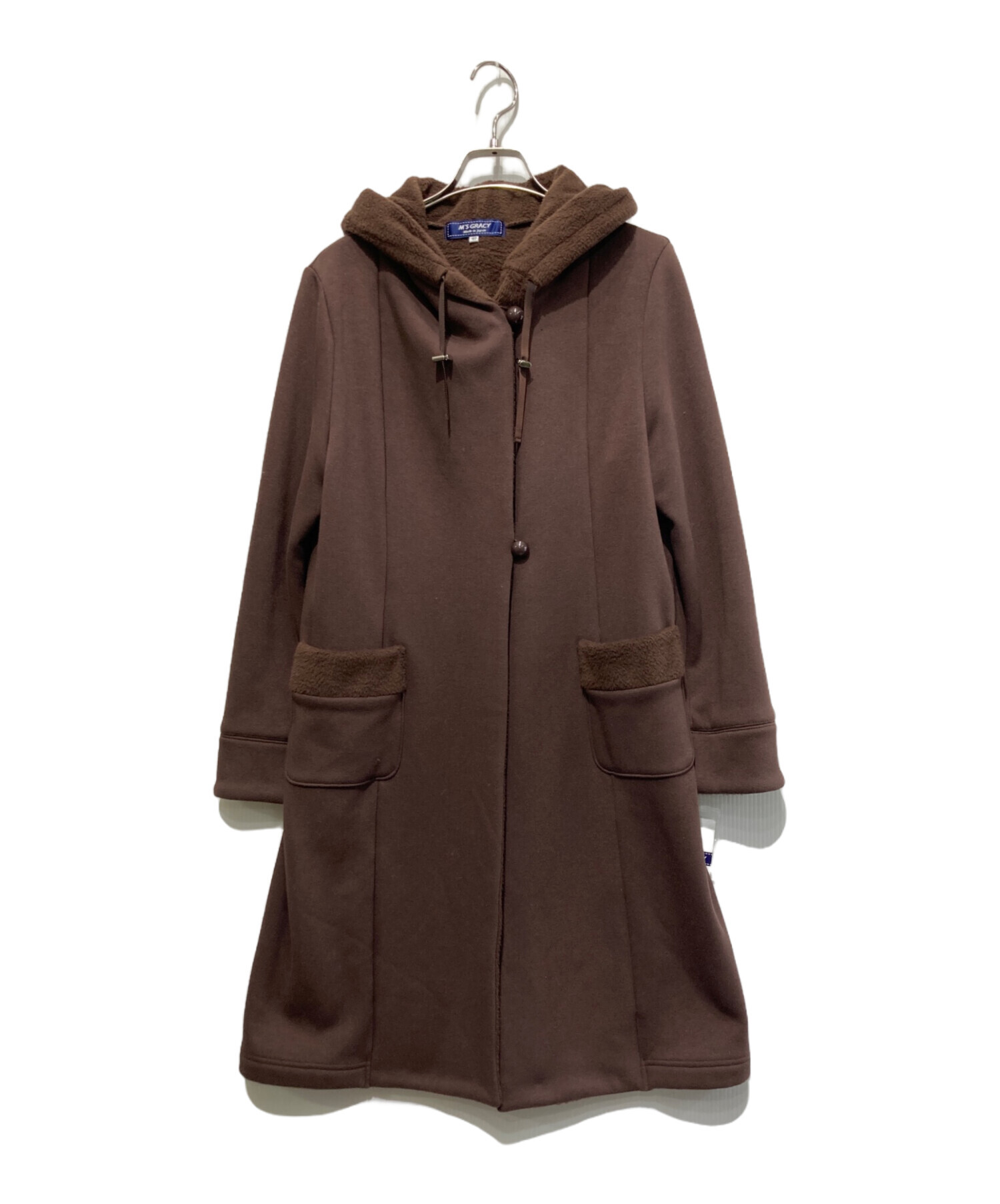 中古・古着通販】M'S GRACY (エムズグレイシー) 裏起毛フード付き