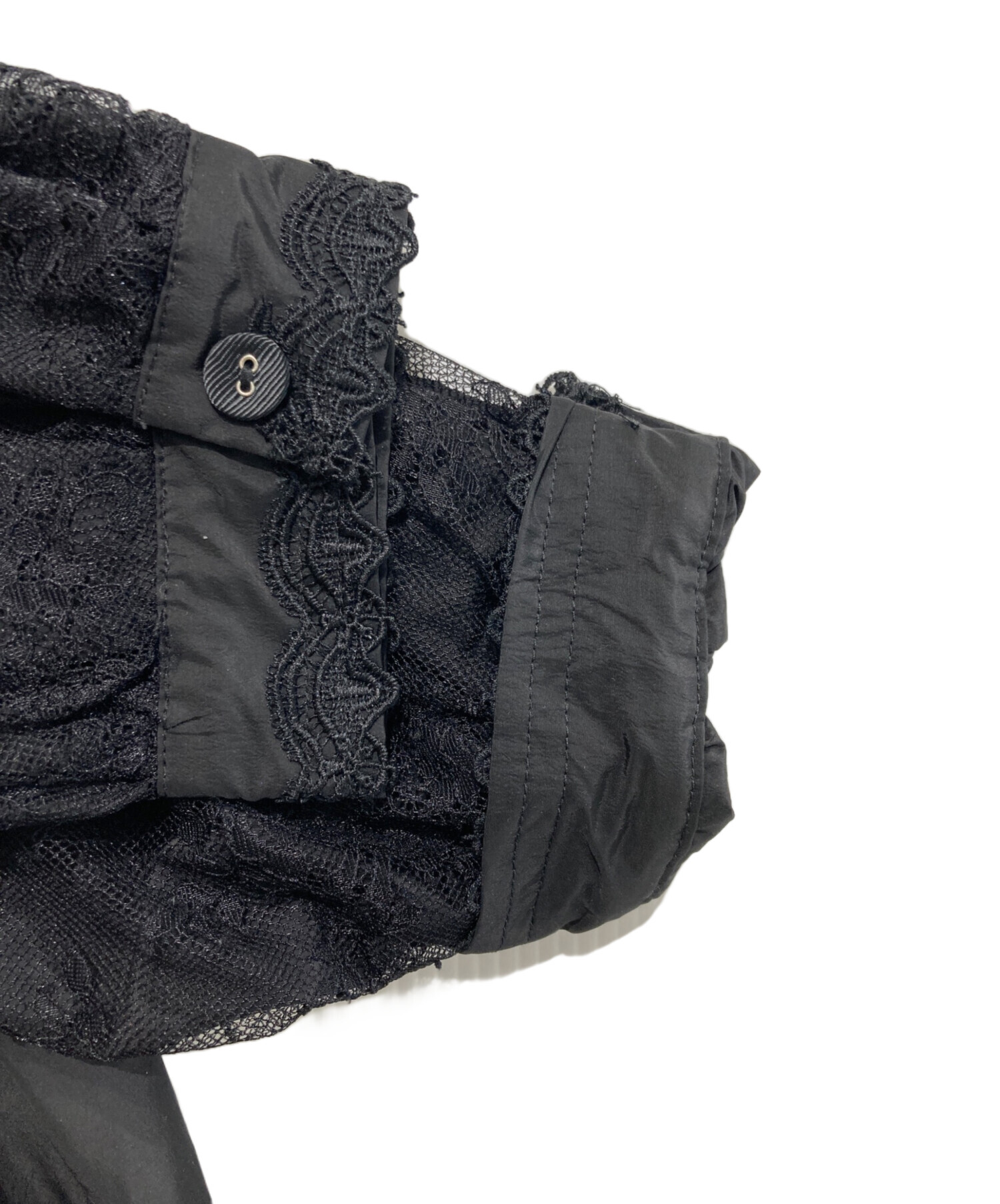 中古・古着通販】Super Beauty (スーパービューティ) 袖レースデザイン