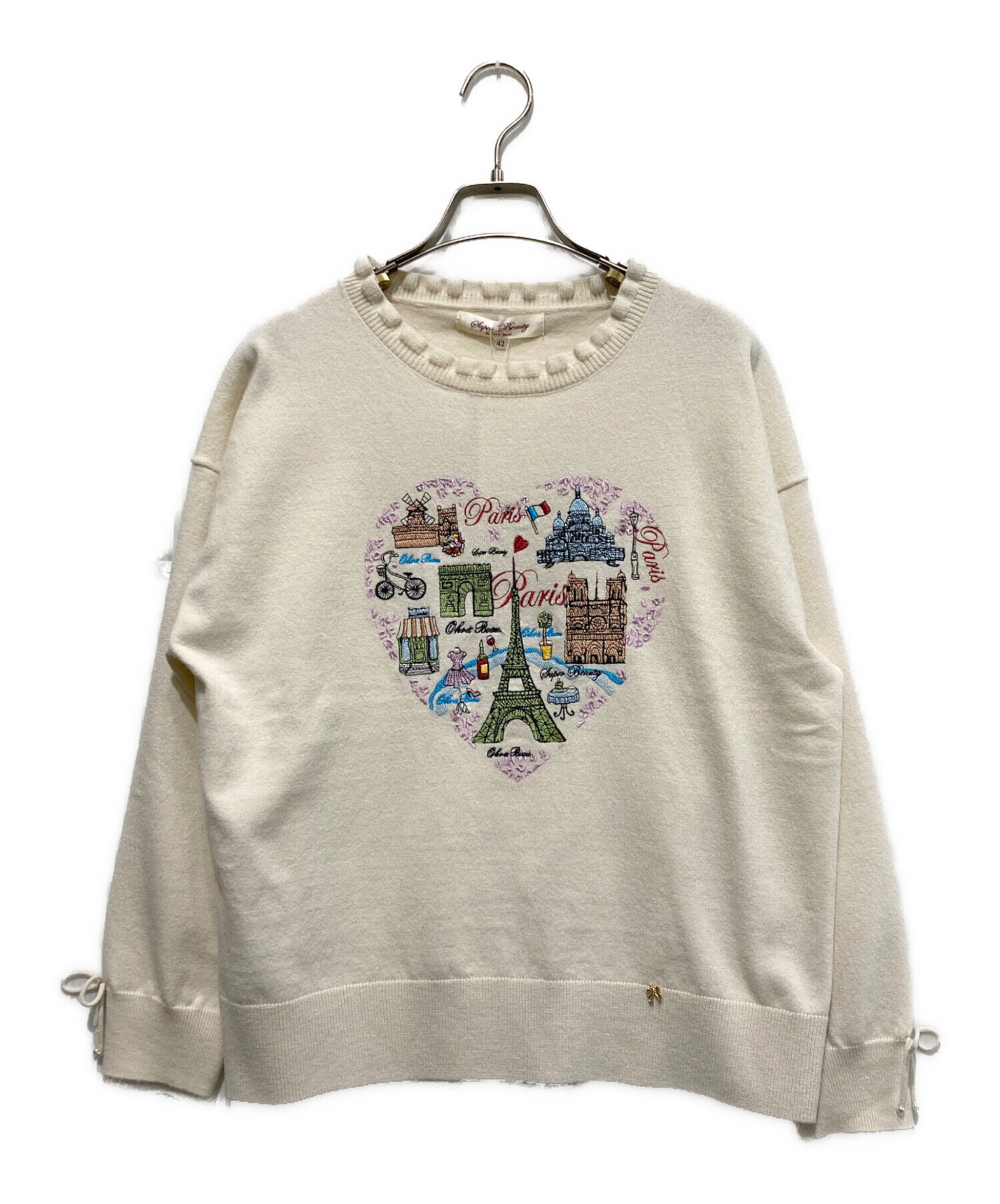 中古・古着通販】Super Beauty (スーパービューティ) 胸元Paris