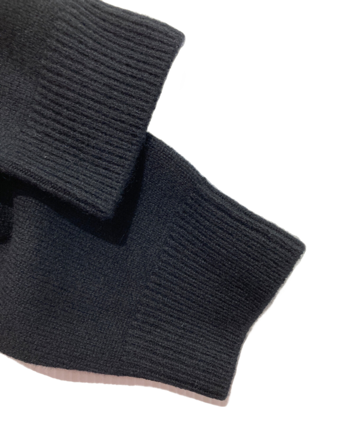 marmorsカシミアウールセーター　 ロゴニット　定価30,800円 中古・古着通販】marmors (マルモア) カシミヤウールロゴニット