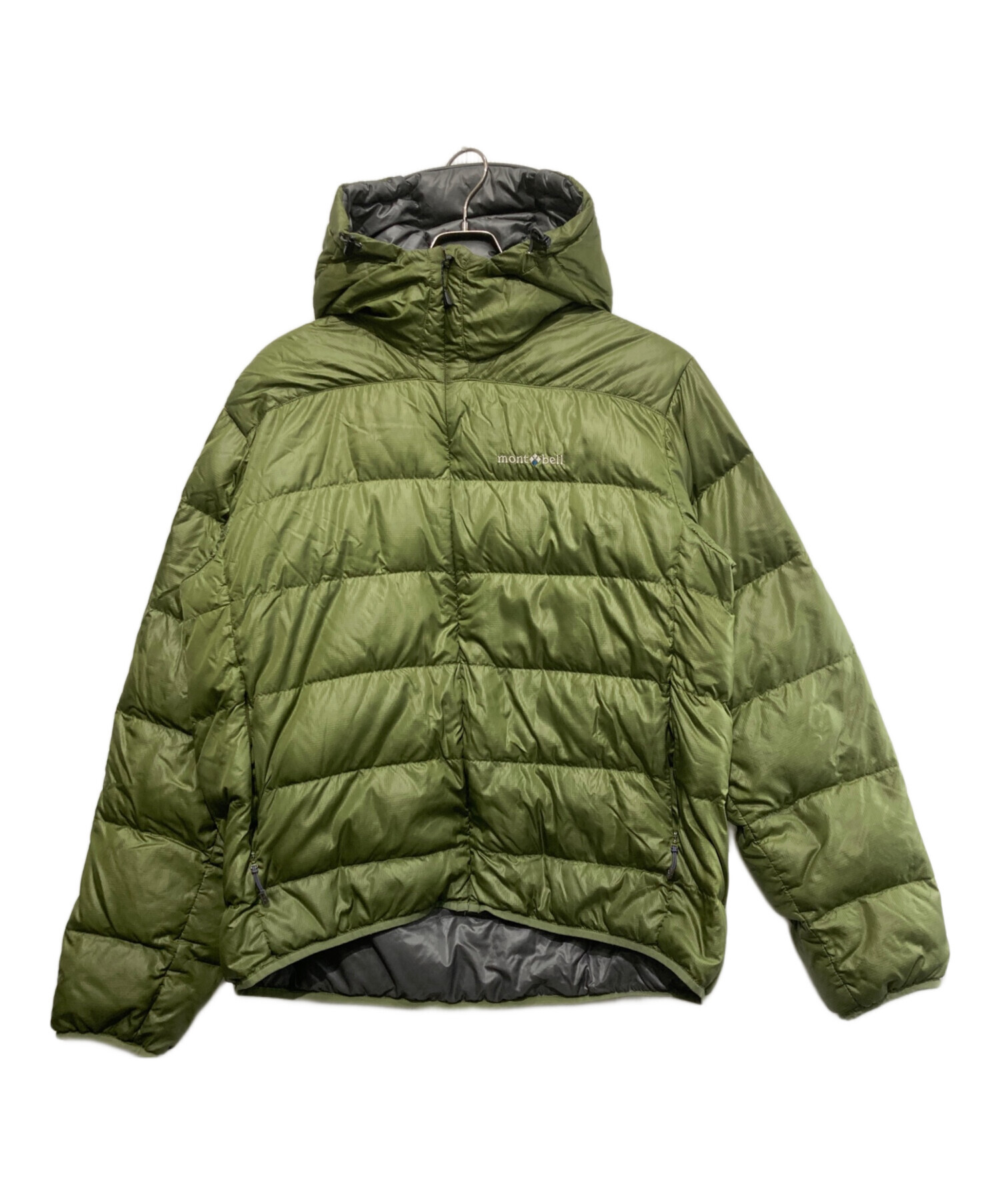 【廃盤】montbell ライトアルパイン ダウンジャケット S オリーブカーキ mont-bell ライトアルパインダウンパーカ 1101532 サイズS ダウン