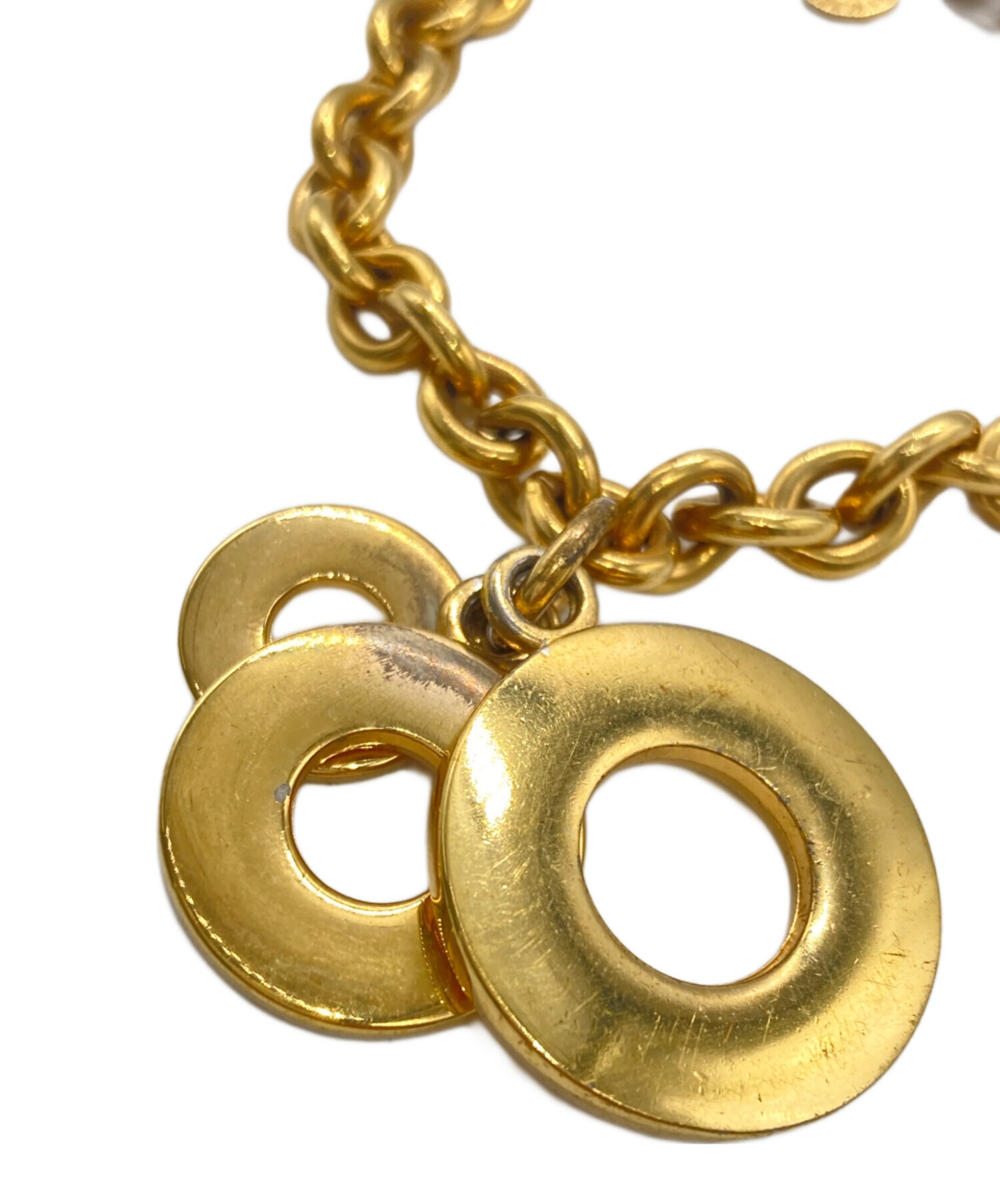 中古・古着通販】CELINE (セリーヌ) 3連サークルロゴブレスレット