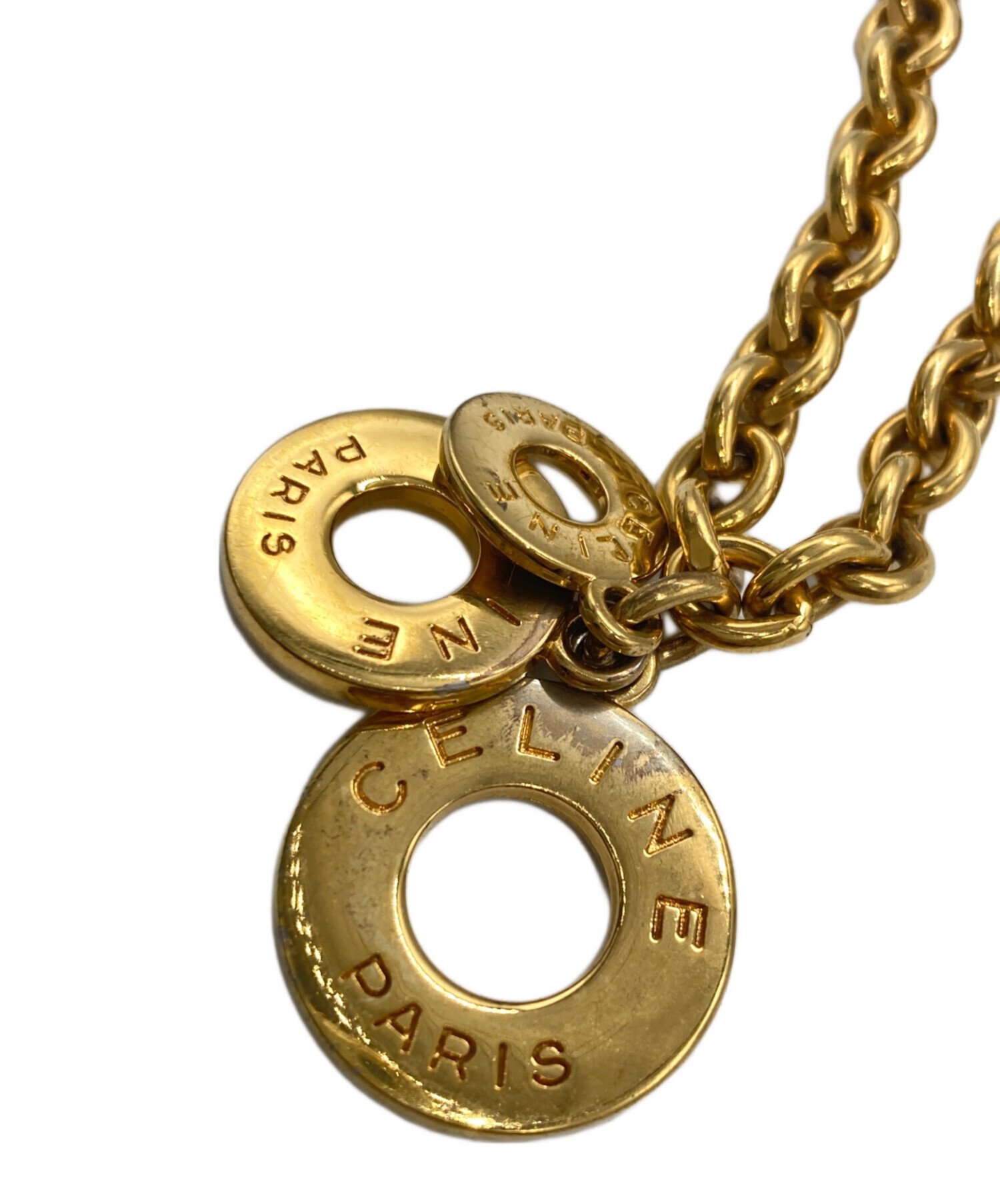 中古・古着通販】CELINE (セリーヌ) 3連サークルロゴブレスレット