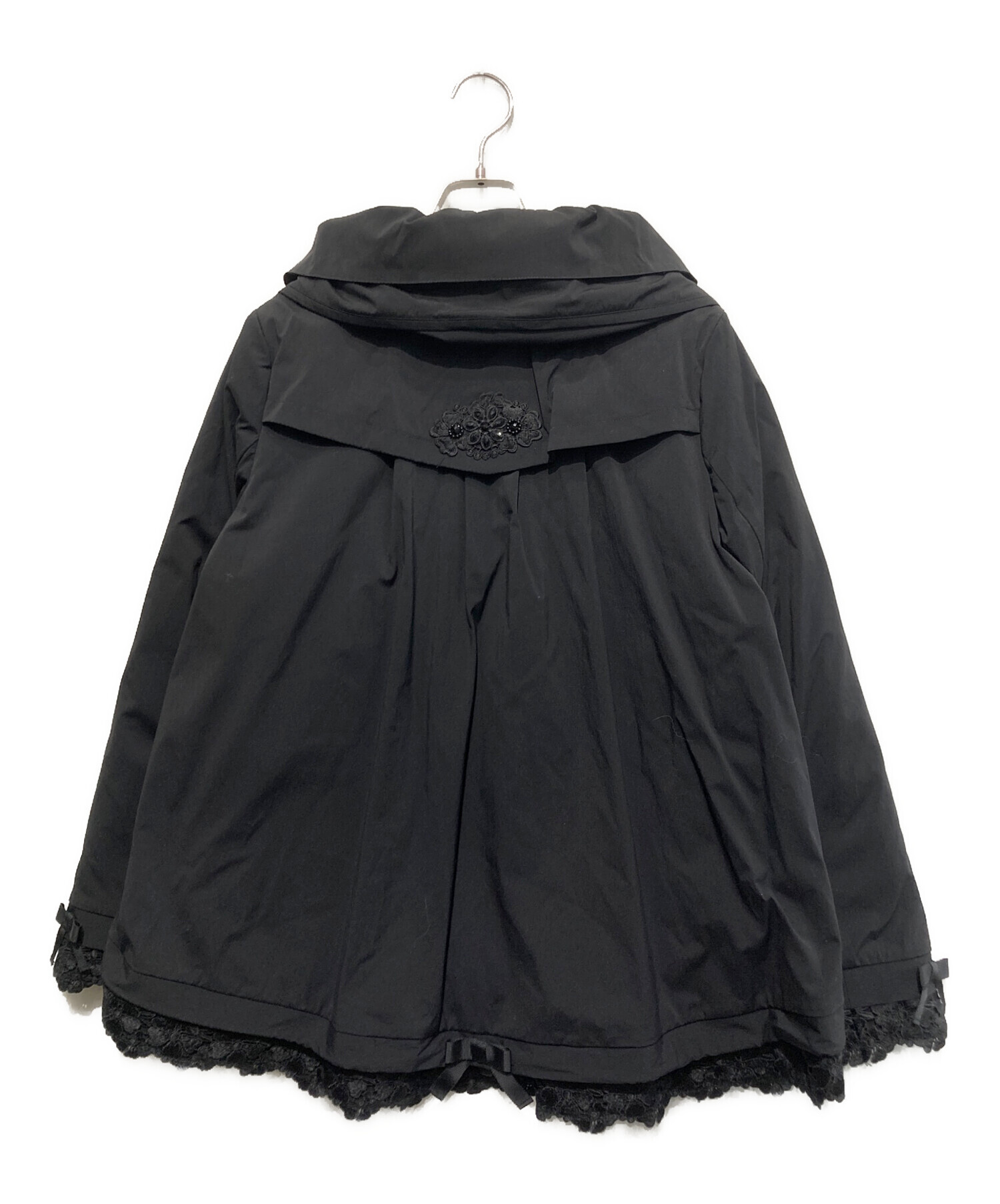 super beauty フラワーレース ダウンコート スーパービューティー Ｌ 中古・古着通販】Super Beauty (スーパービューティ) フラワーレース