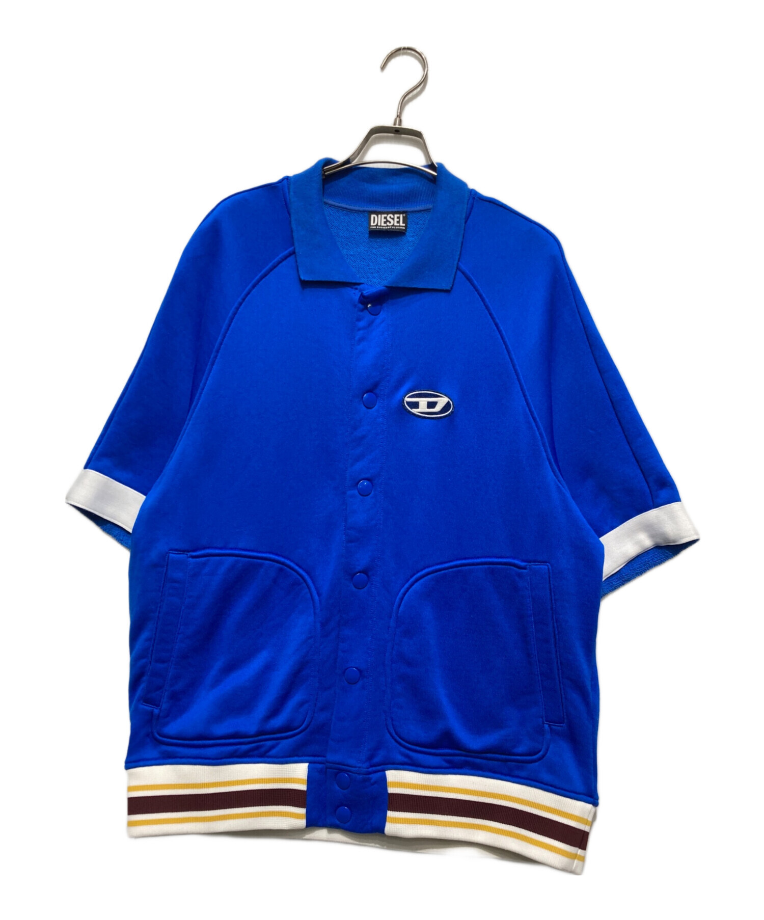 中古・古着通販】DIESEL (ディーゼル) ロゴ半袖スウェットシャツ
