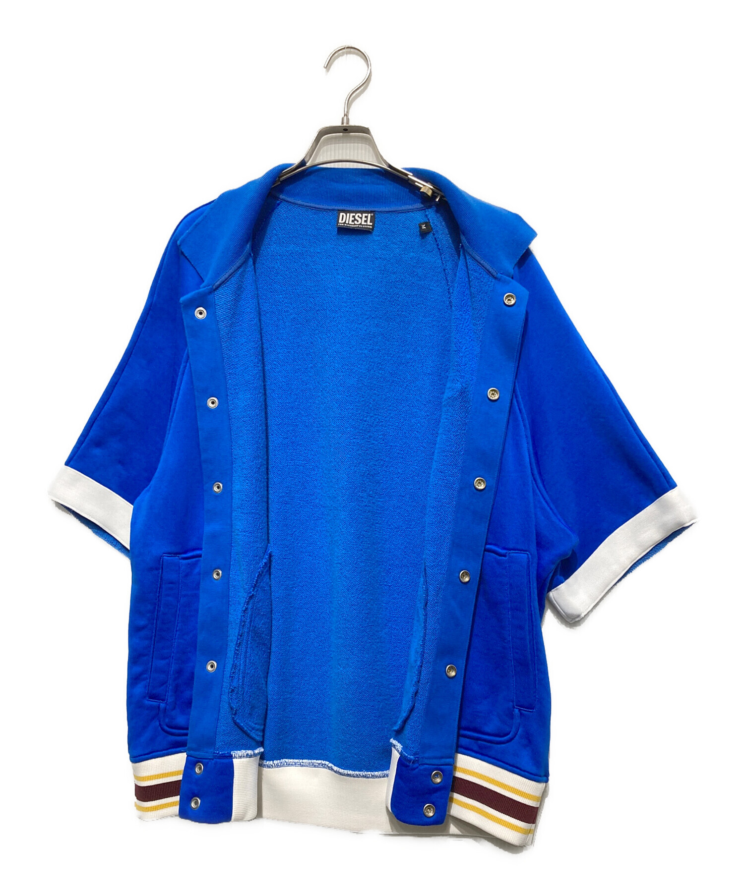 中古・古着通販】DIESEL (ディーゼル) ロゴ半袖スウェットシャツ