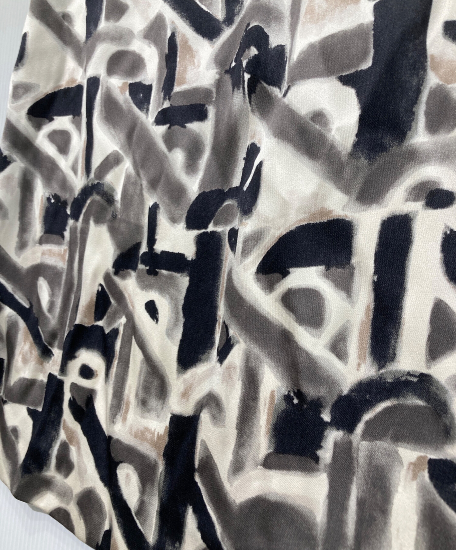 中古・古着通販】PRADA (プラダ) ボックスプリーツスカート ブラック