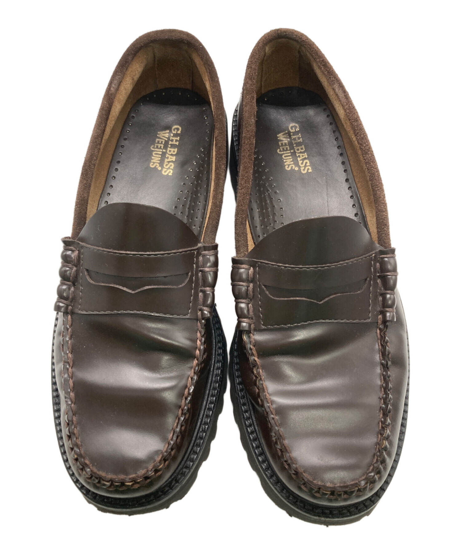 希少✨美品✨ジーエイチバス ジャーナルスタンダード別注 ラーソン 厚底 中古・古着通販】G.H.BASS (ジーエイチバス) JOURNAL STANDARD