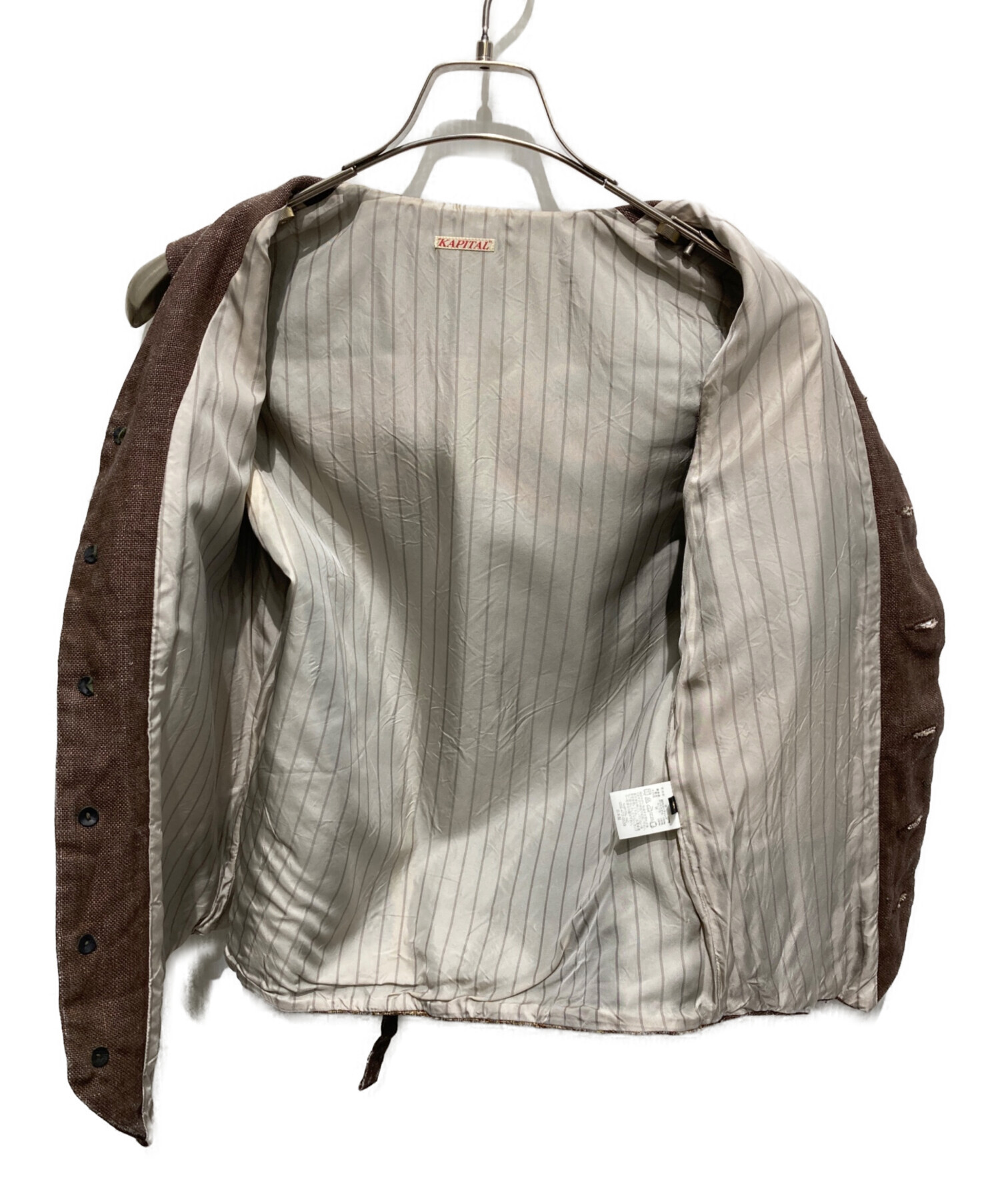 中古・古着通販】KAPITAL (キャピタル) ヤシの木柄リネンブレンド