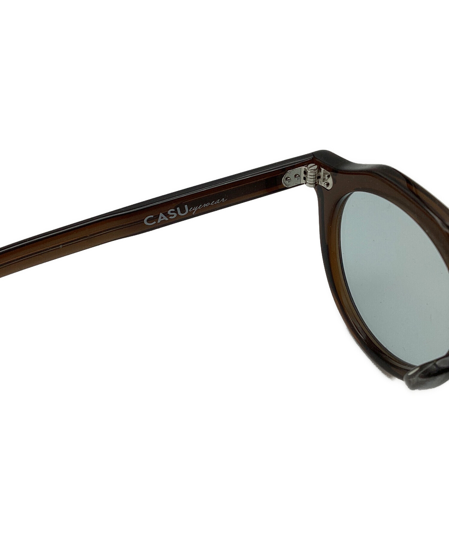 中古・古着通販】CASU eyewear (キャスアイウェア) 眼鏡 ブラウン