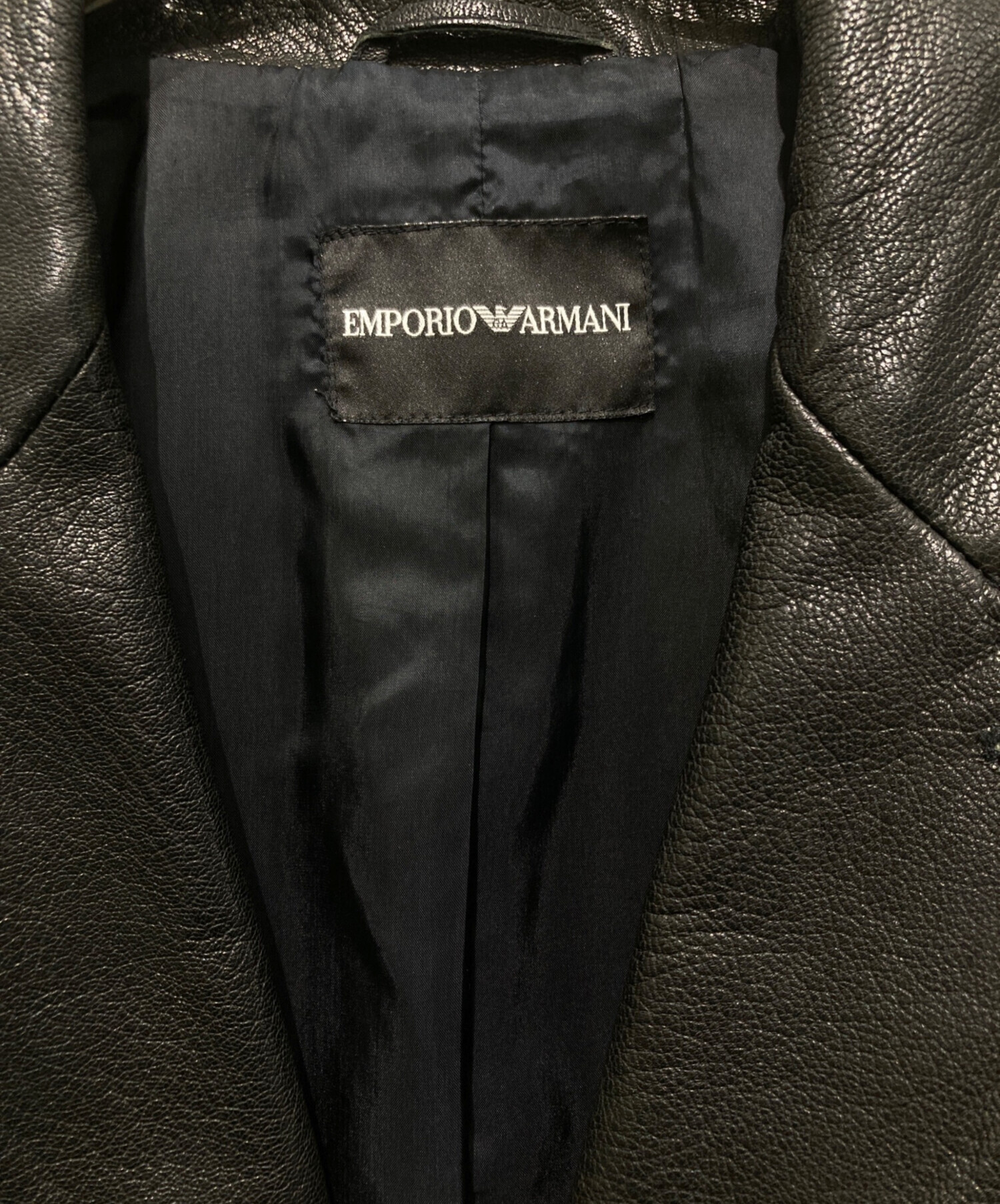 中古・古着通販】EMPORIO ARMANI (エンポリオアルマーニ) レザー