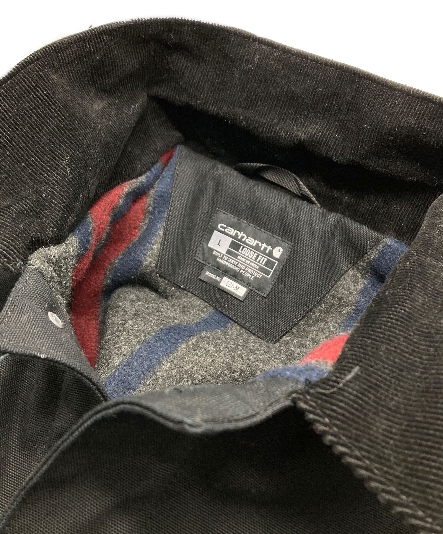 中古・古着通販】CarHartt (カーハート) チョアコート ブラック サイズ