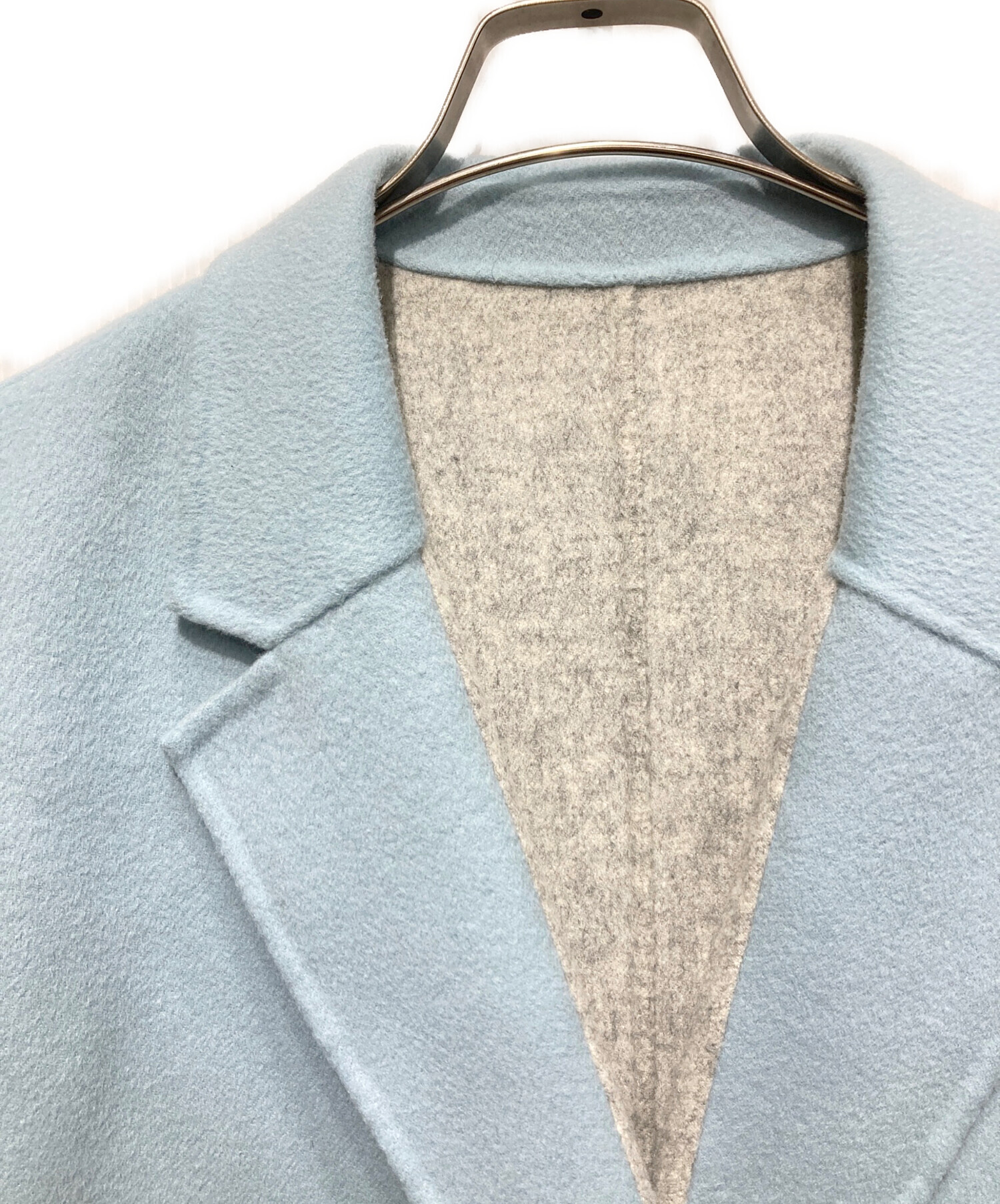 中古・古着通販】ADORE (アドーア) 2TONEリバーIIジャケット スカイ