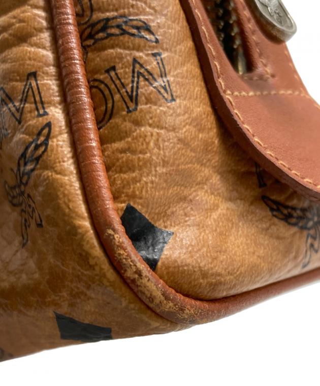 中古・古着通販】MCM (エムシーエム) ミニボストンバッグ ベージュ