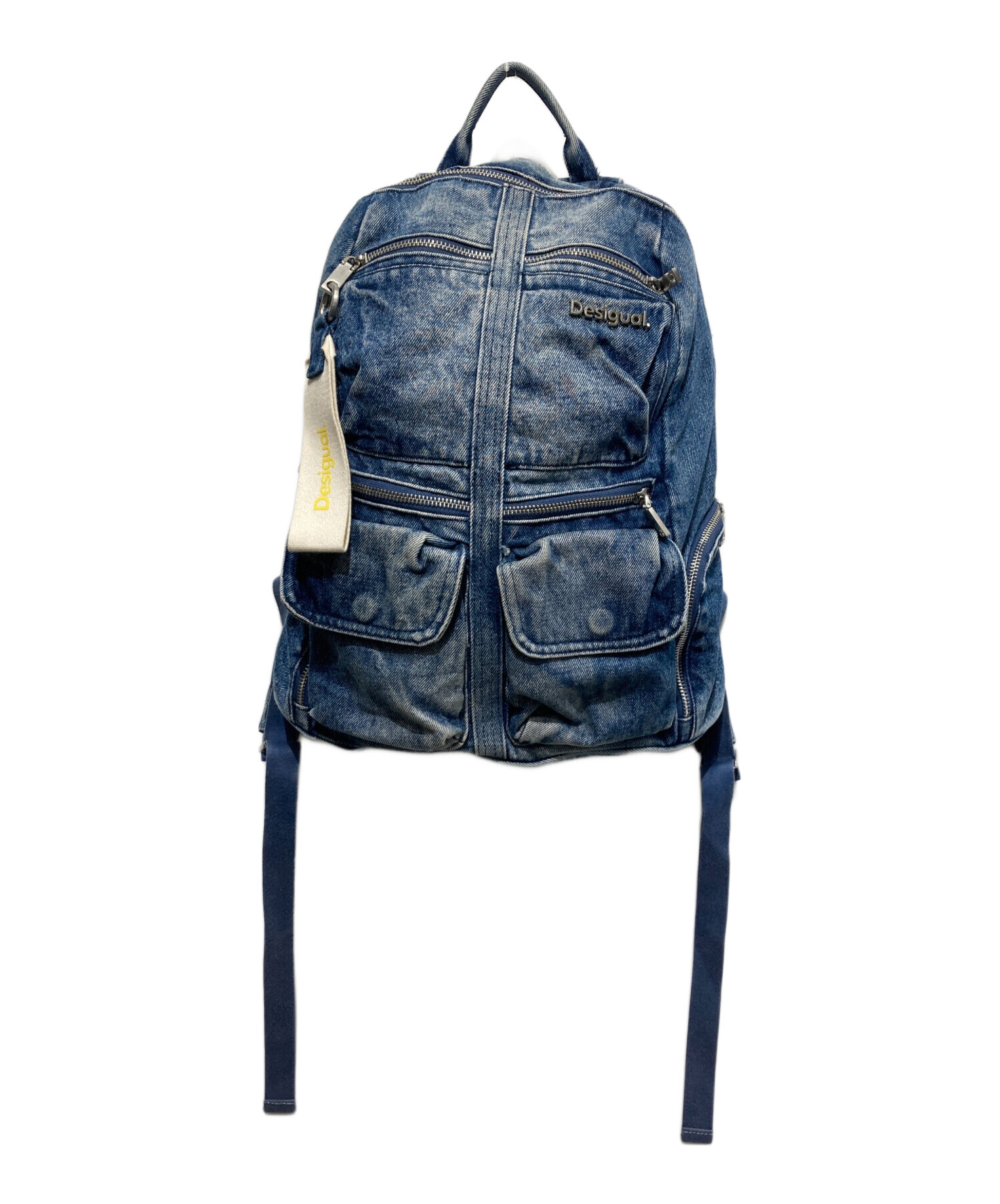 中古・古着通販】Desigual (デシグアル) デニムリュック インディゴ 中古・古着通販】Desigual (デシグアル) デニムリュック インディゴ