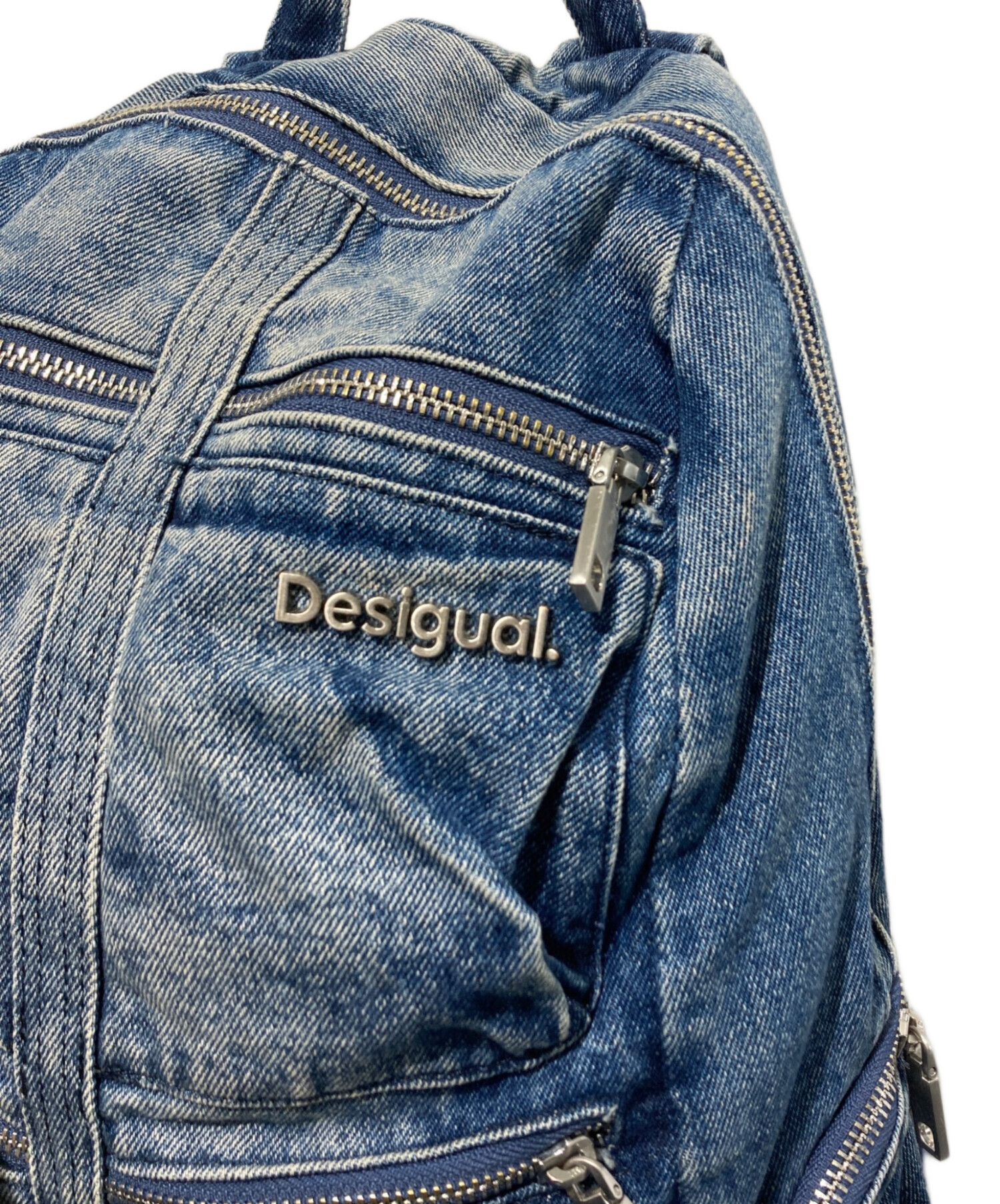 中古・古着通販】Desigual (デシグアル) デニムリュック インディゴ