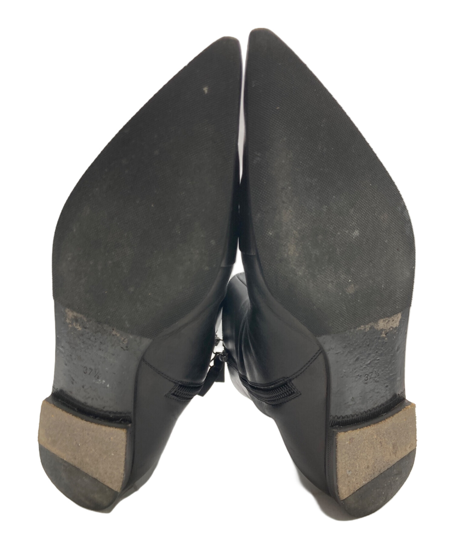 中古・古着通販】GUCCI (グッチ) サイドジップビットブーツ ブラック