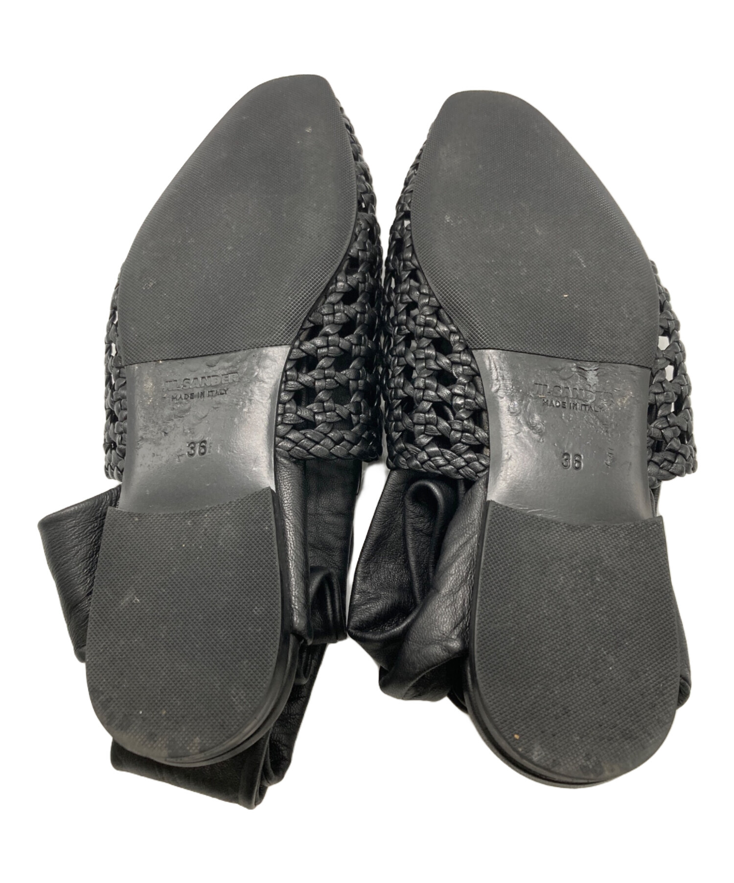 中古・古着通販】JIL SANDER (ジルサンダー) メッシュフラットサンダル