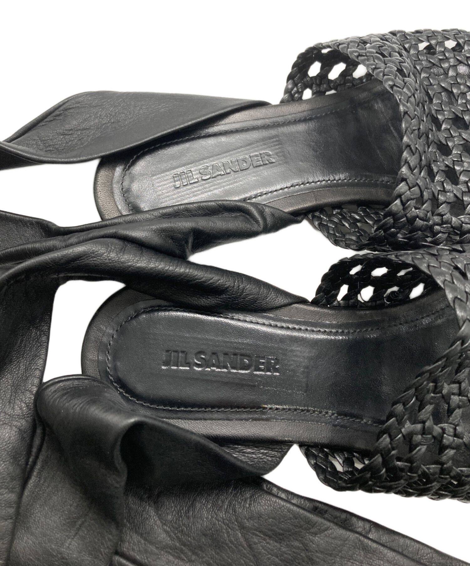 中古・古着通販】JIL SANDER (ジルサンダー) メッシュフラットサンダル