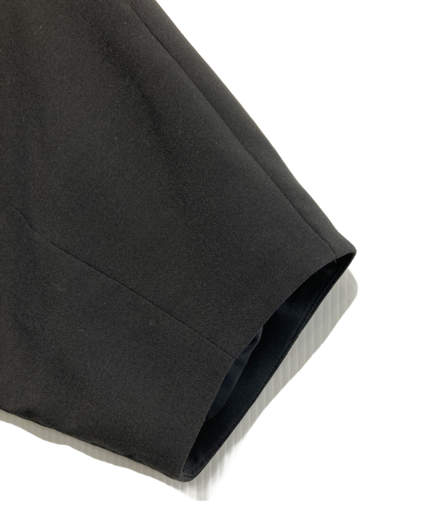 中古・古着通販】ADORE (アドーア) ノーカラージャケット ブラック