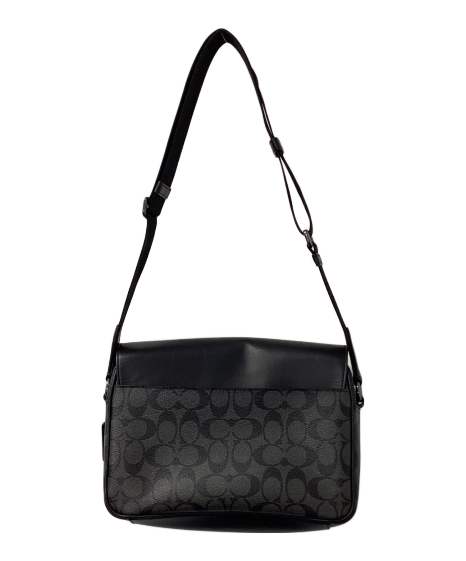 ひっこ】COACH シグネチャ コーチスタンプ トラック ボディバッグ 公式