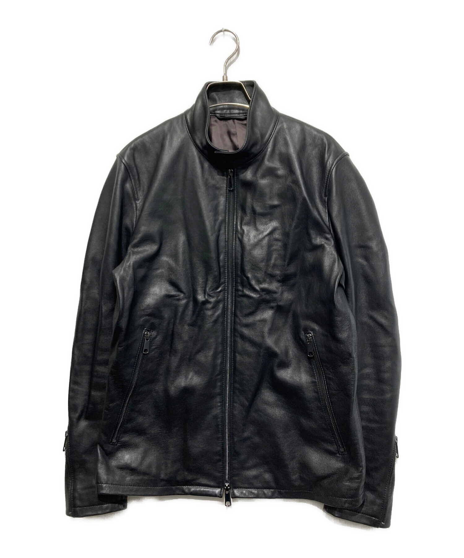 中古・古着通販】EDIFICE (エディフィス) シープスキンシングルレザー