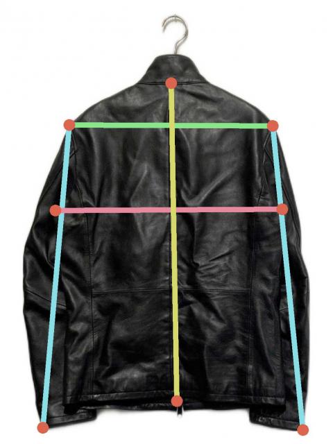 【未着用】エディフィス シープスキン ブルゾン 中古・古着通販】EDIFICE (エディフィス) シープスキンシングルレザー