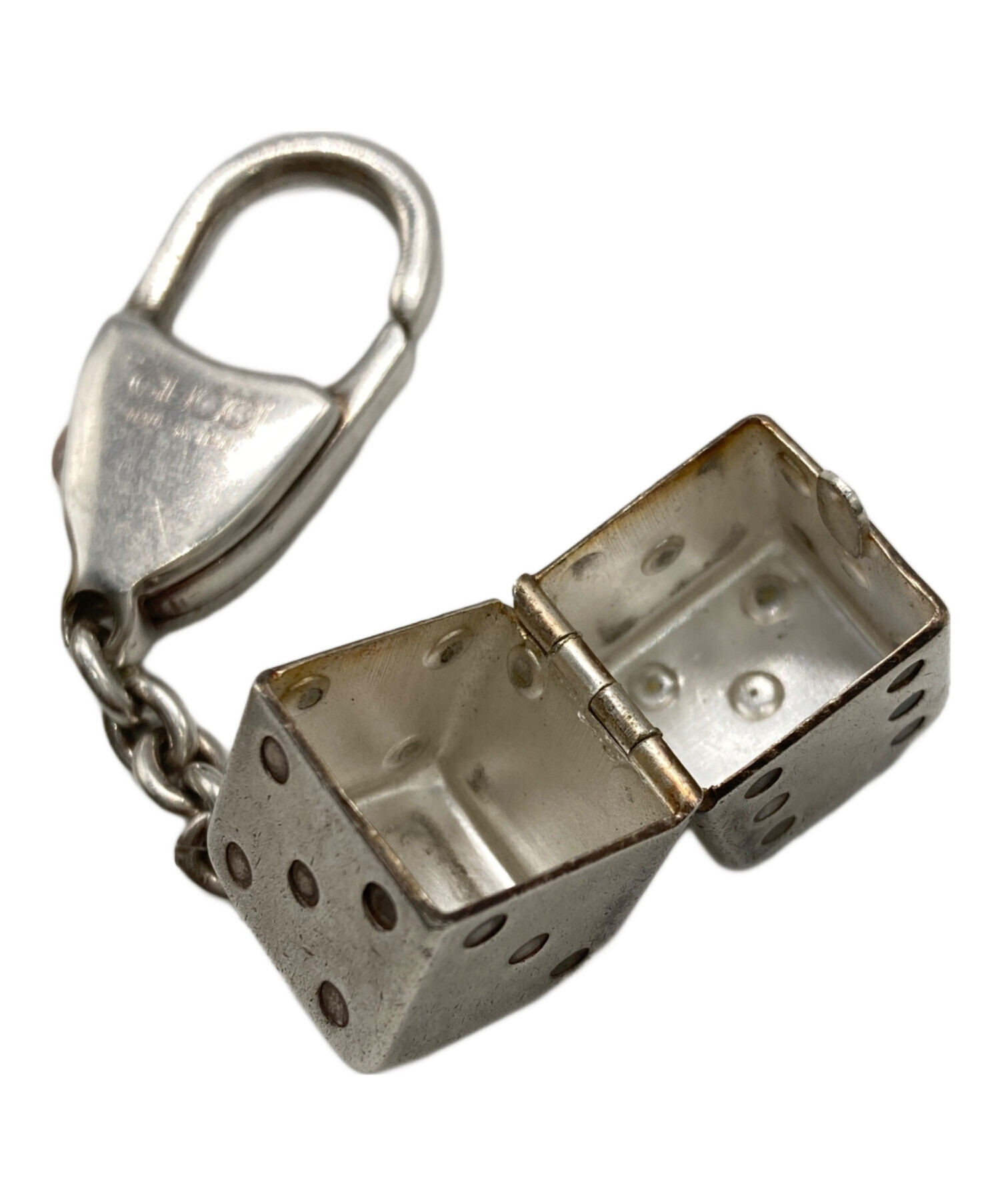 GUCCI キーリング 新品未使用 中古・古着通販】GUCCI (グッチ) サイコロキーリング｜ブランド・古着