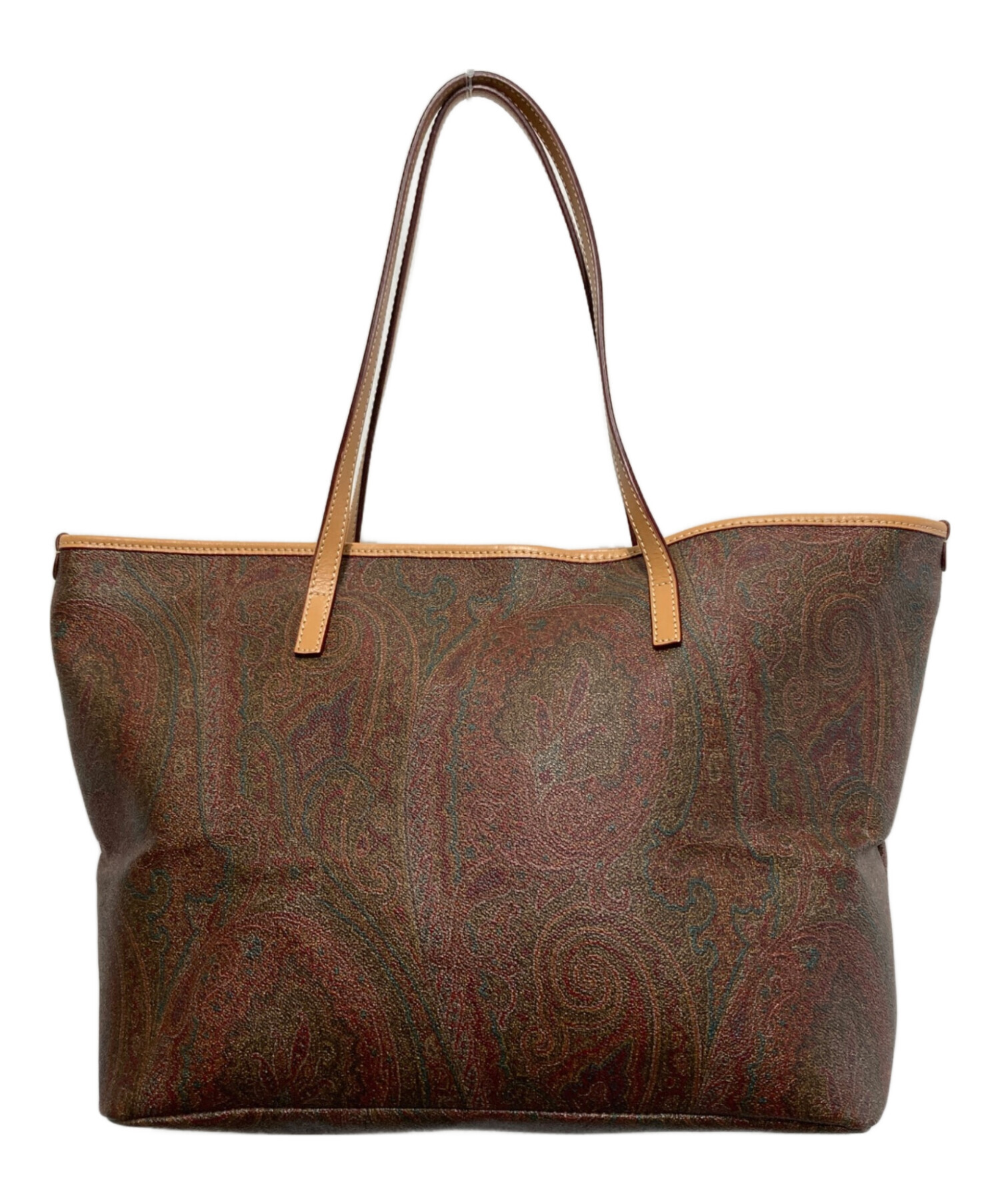 中古・古着通販】ETRO (エトロ) ペイズリートートバッグ ブラウン