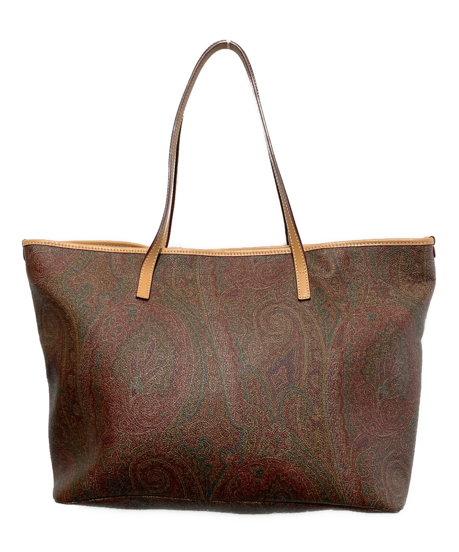 中古・古着通販】ETRO (エトロ) ペイズリートートバッグ ブラウン