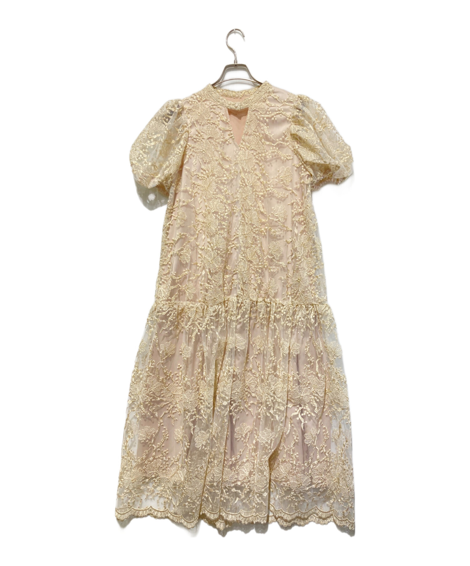 中古・古着通販】Acka. puffy occasion dress (エーシーケーエー