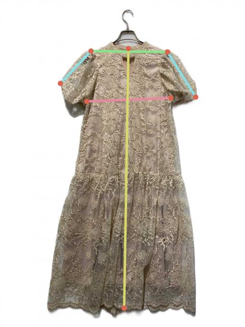 中古・古着通販】Acka. puffy occasion dress (エーシーケーエー