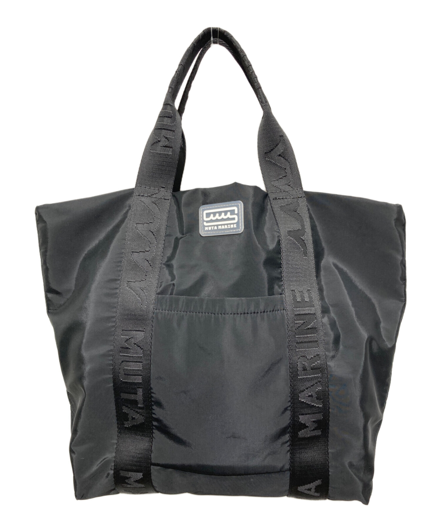 MARINE MUTA ブラック トートバッグ 中古・古着通販】muta MARINE (ムータマリン) トートバッグ ブラック