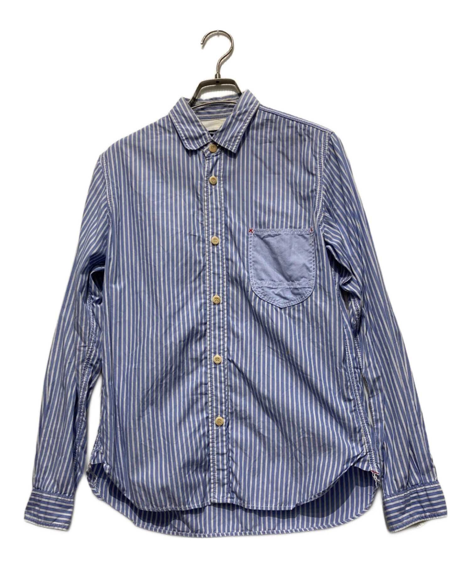 COMME des GARÇONS HOMME ストライプ長袖シャツビンテージ品 中古・古着通販】COMME des GARCONS HOMME (コムデギャルソン オム