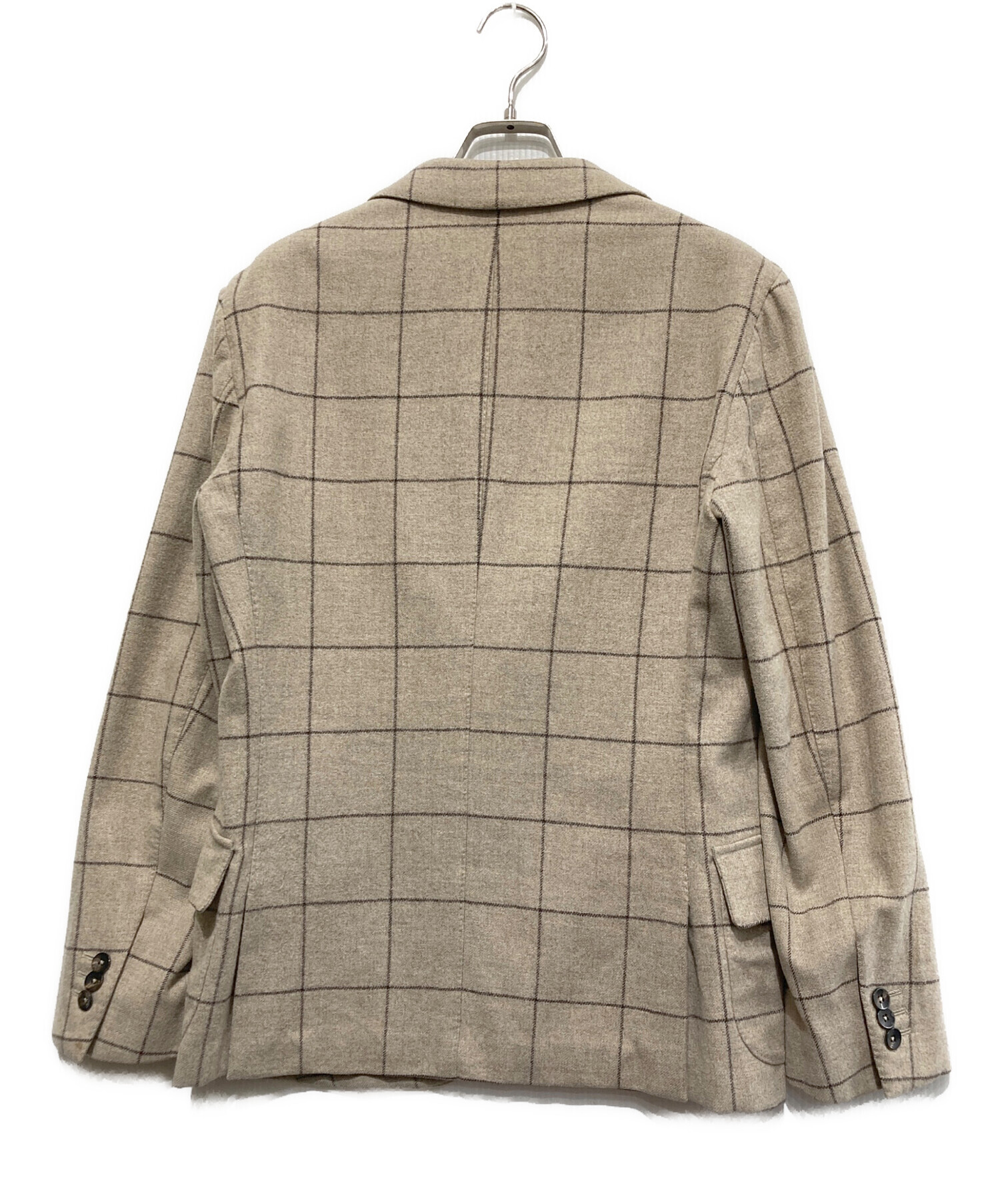 中古・古着通販】BOGLIOLI (ボリオリ) ウールジャケット ベージュ