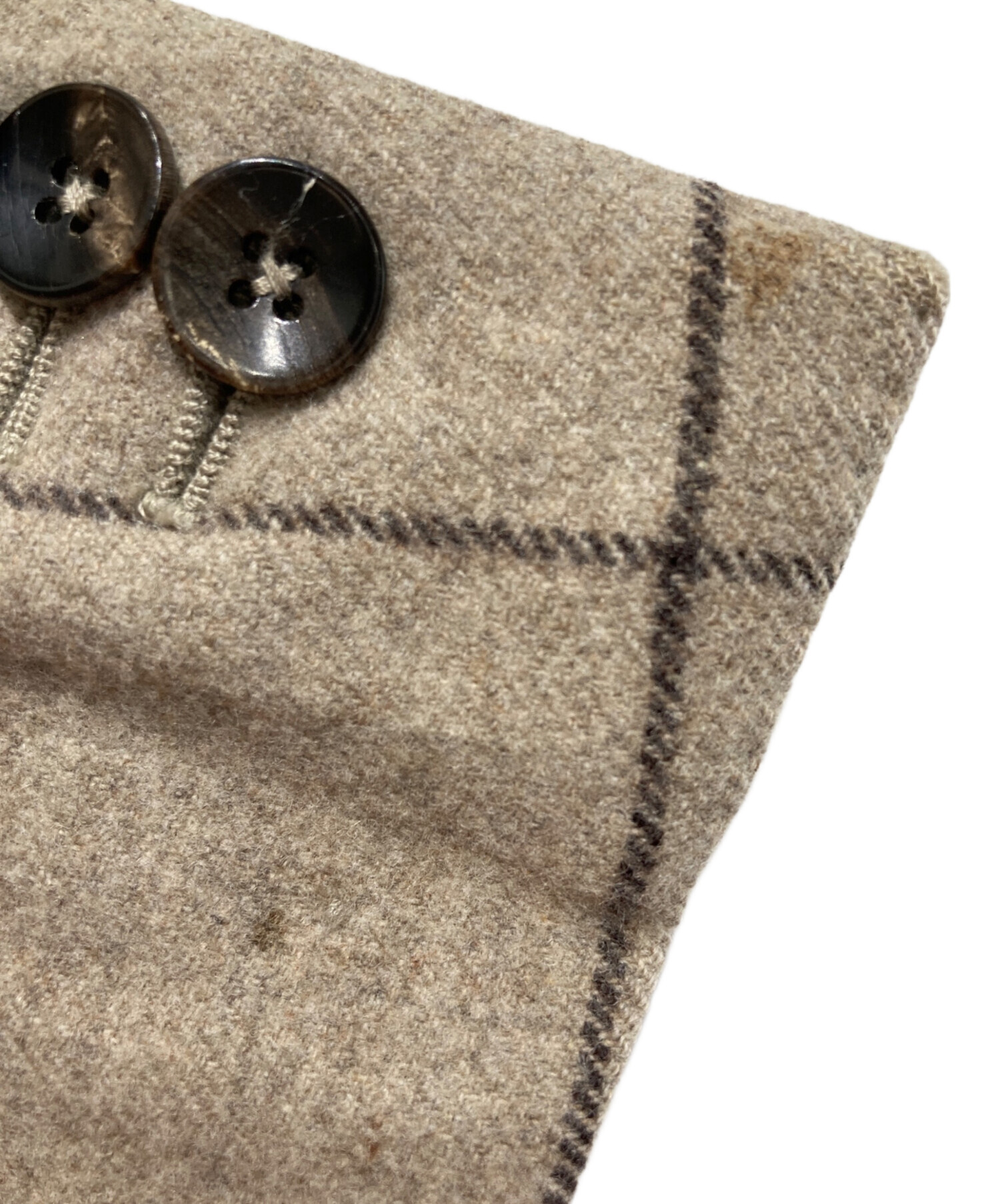 中古・古着通販】BOGLIOLI (ボリオリ) ウールジャケット ベージュ