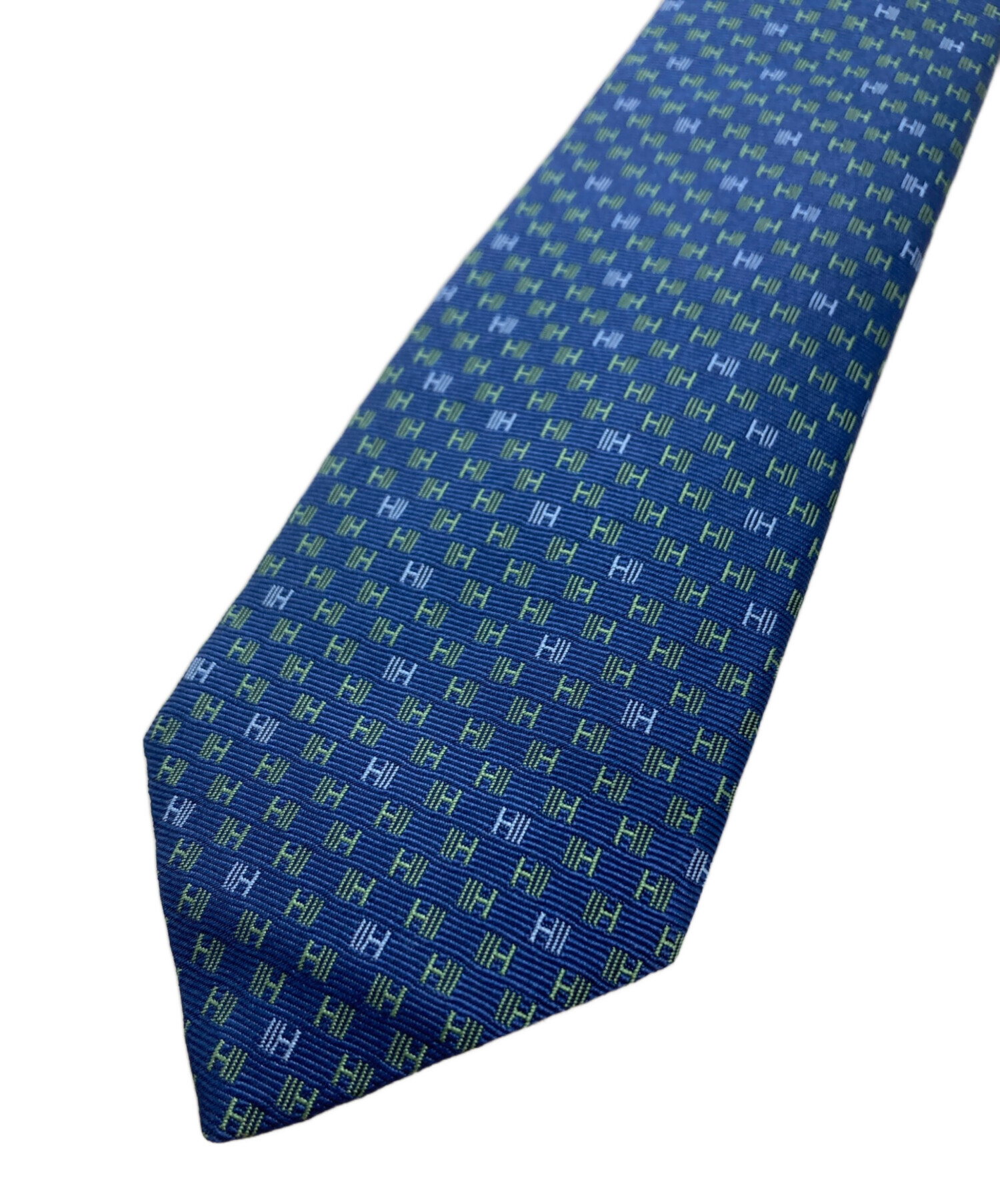 中古・古着通販】HERMES (エルメス) ネクタイ ネイビー サイズ:なし