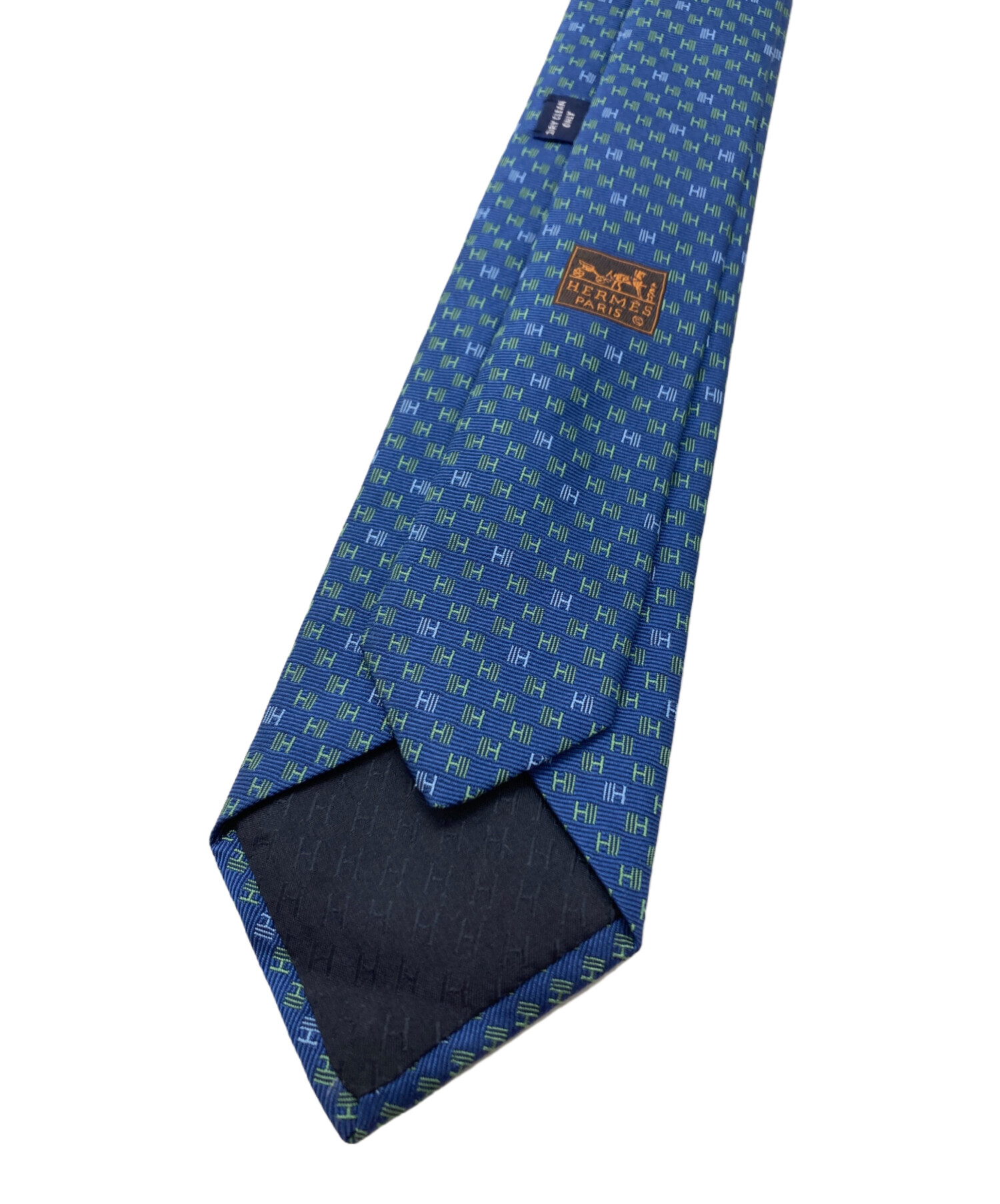 中古・古着通販】HERMES (エルメス) ネクタイ ネイビー サイズ:なし