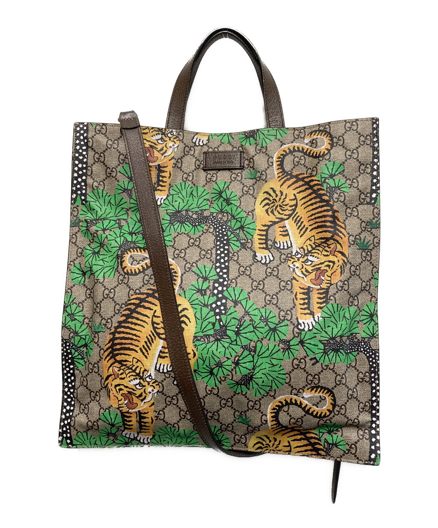 中古・古着通販】GUCCI (グッチ) 2WAY GGスプリーム ベンガルプリント