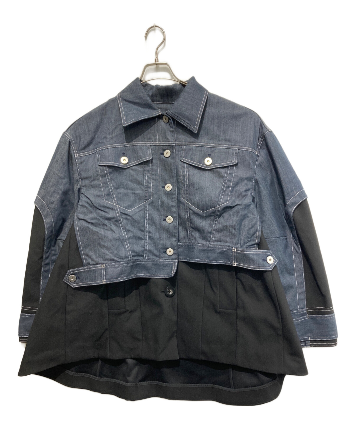 中古・古着通販】UN3D. (アンスリード) DENIM DETAIL DOCKING TENT CT