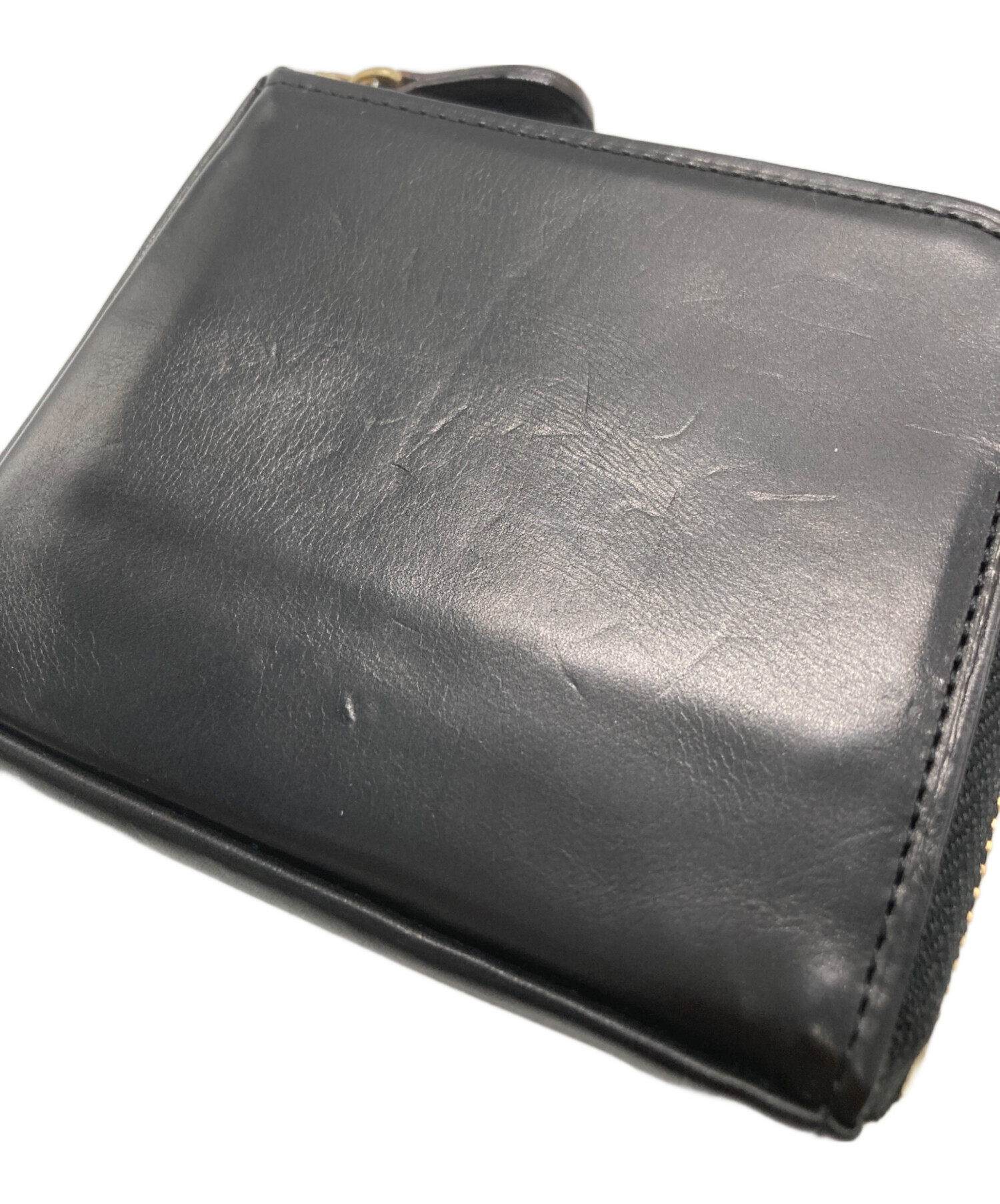 中古・古着通販】GANZO (ガンゾ) L字ファスナー財布 ブラック