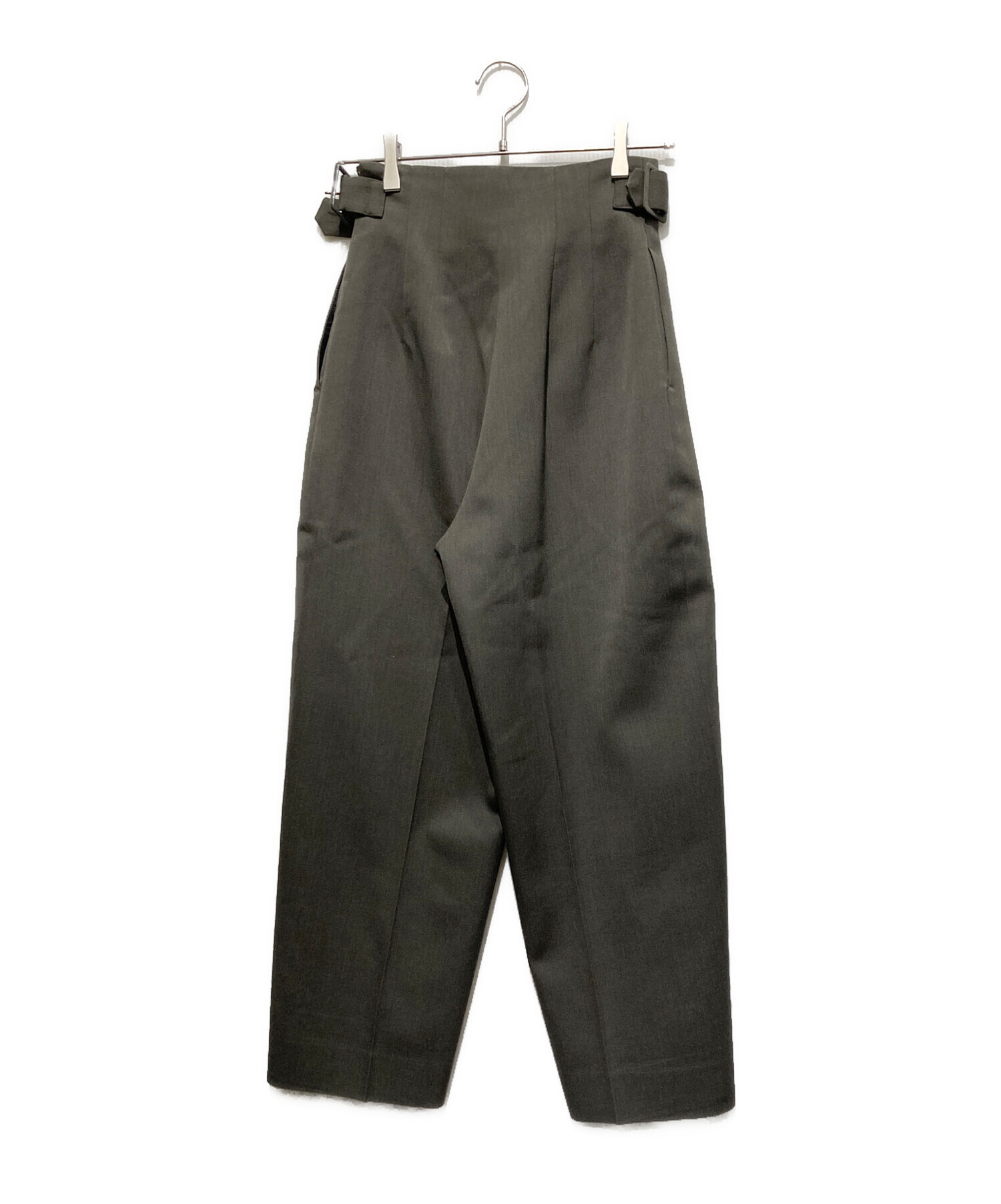 中古・古着通販】SEEALL (シーオール) SEEALL ARCHED LEG PANTS グレー