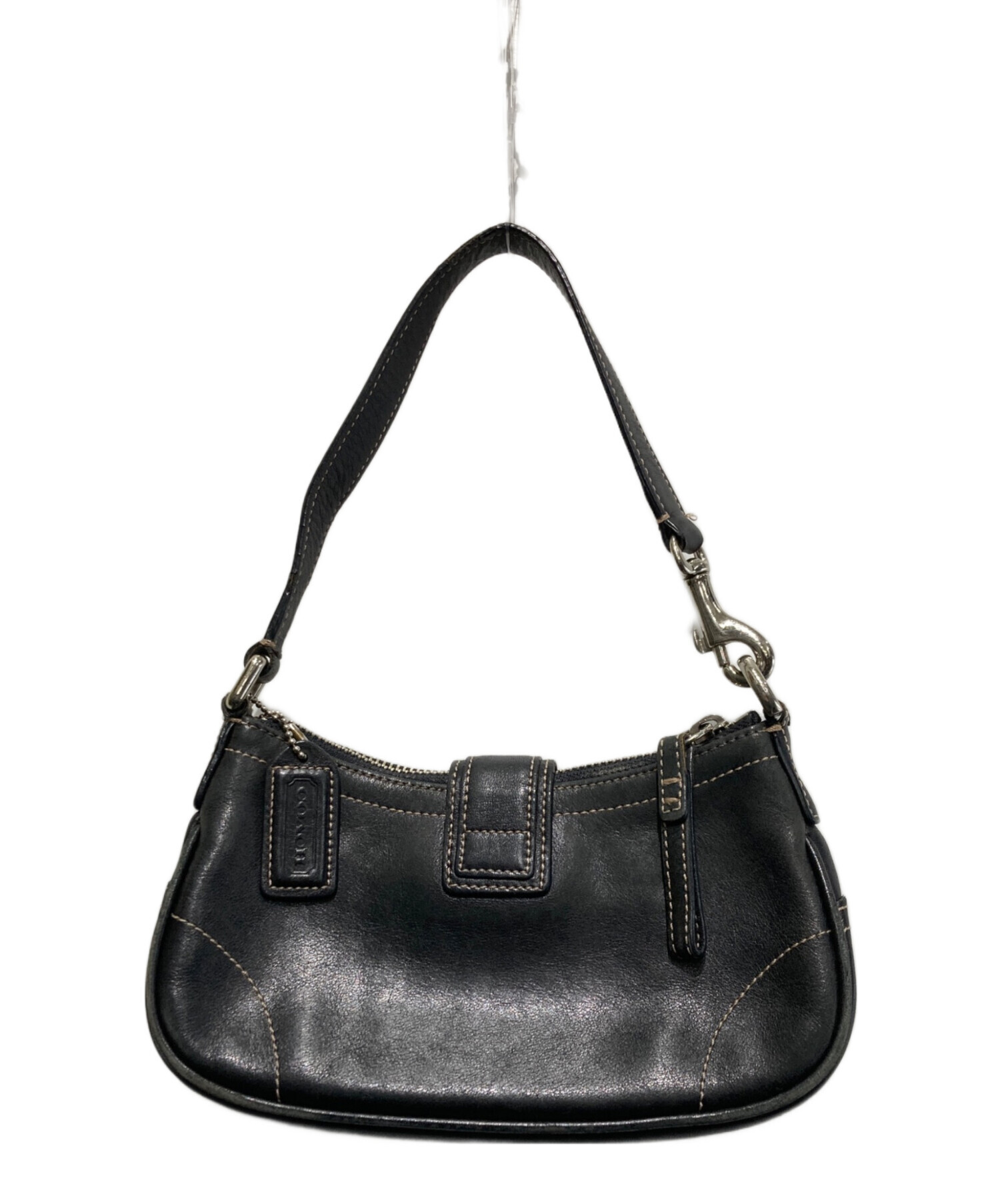 中古・古着通販】COACH (コーチ) ハンドバッグ ブラック｜ブランド