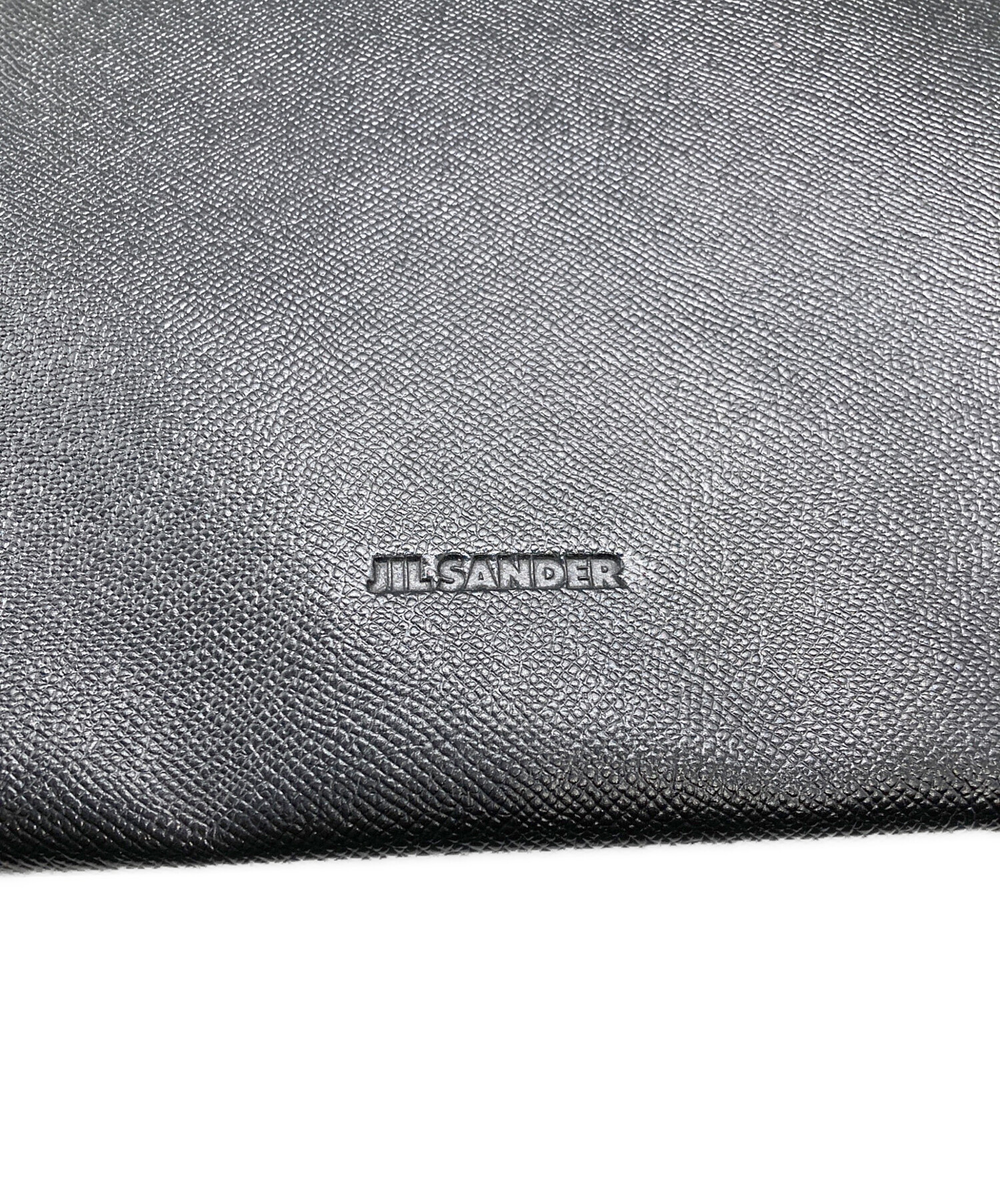 中古・古着通販】JIL SANDER (ジルサンダー) クラッチバッグ ブラック