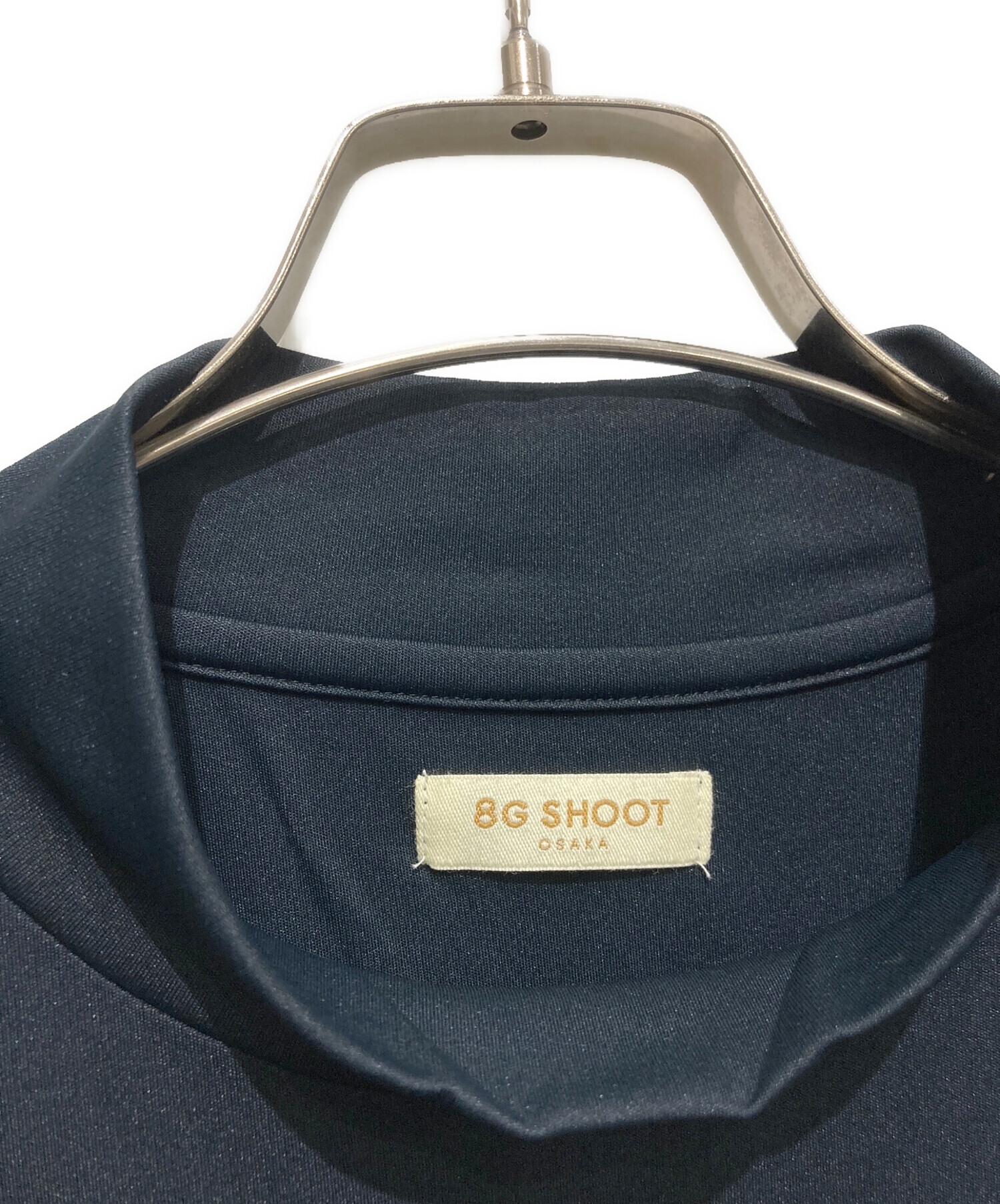 中古・古着通販】8G SHOOT (エイジシュート) LOGO PRINT MOCK NECK L/S