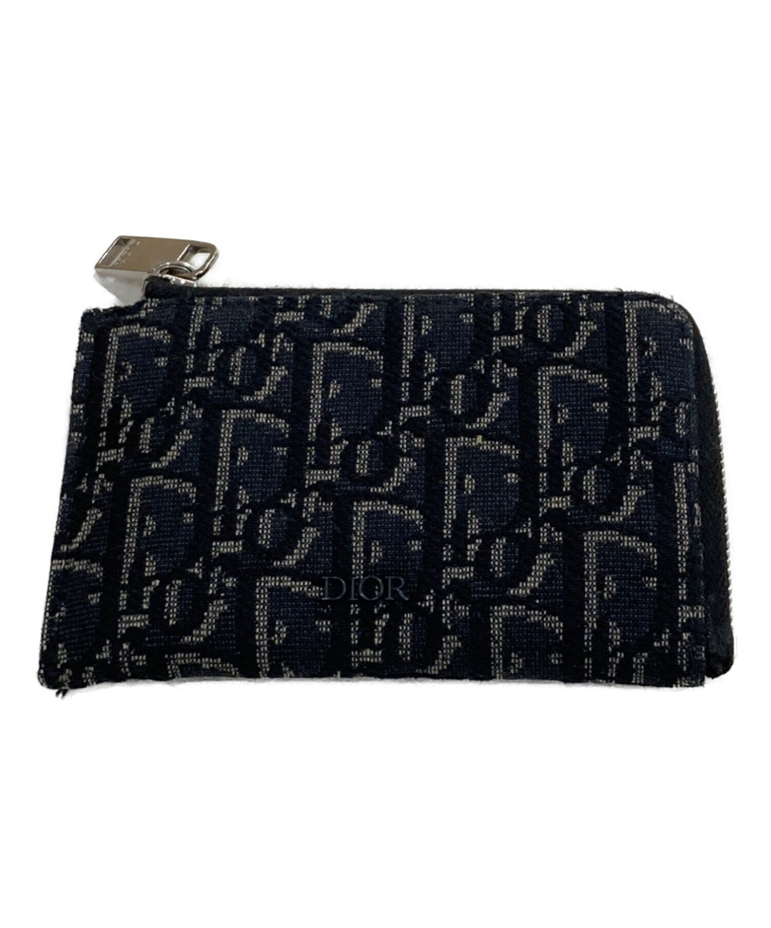 中古・古着通販】DIOR (ディオール) 総柄コインケース ブラック 